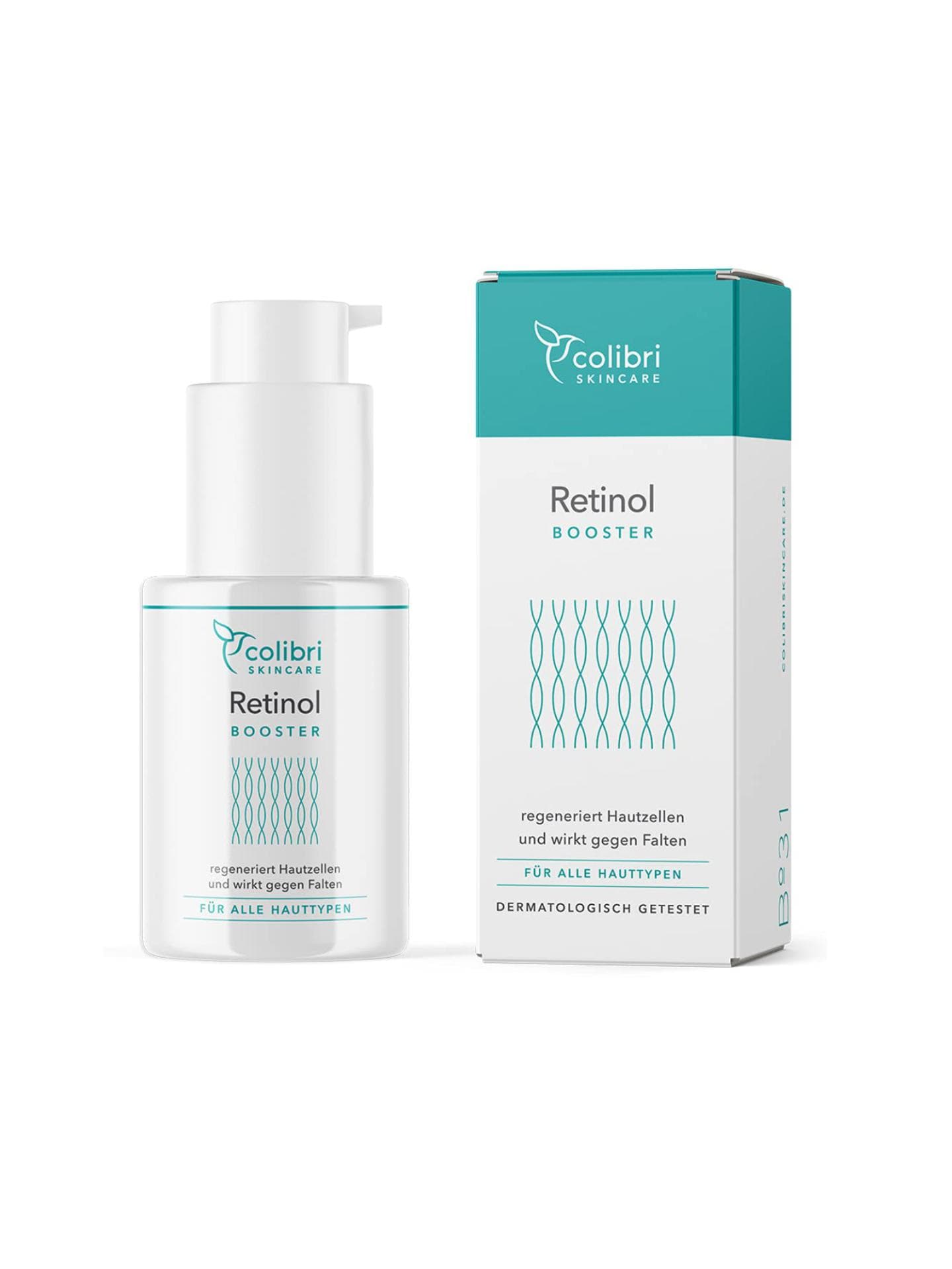 Retinol Serum hochdosiert - 4-fach Wirkstoffkomplex mit Retinol, Retinal, Bakuchiol und Ceramiden