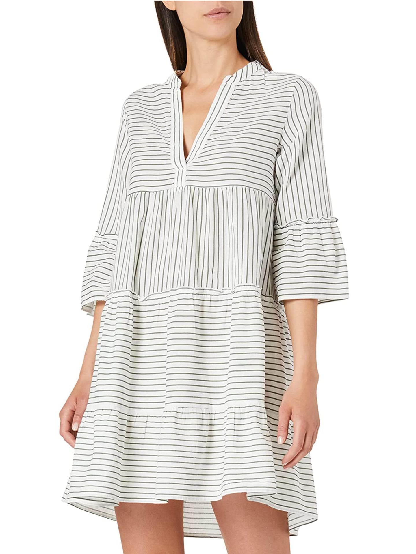 Gestreiftes Sommerkleid