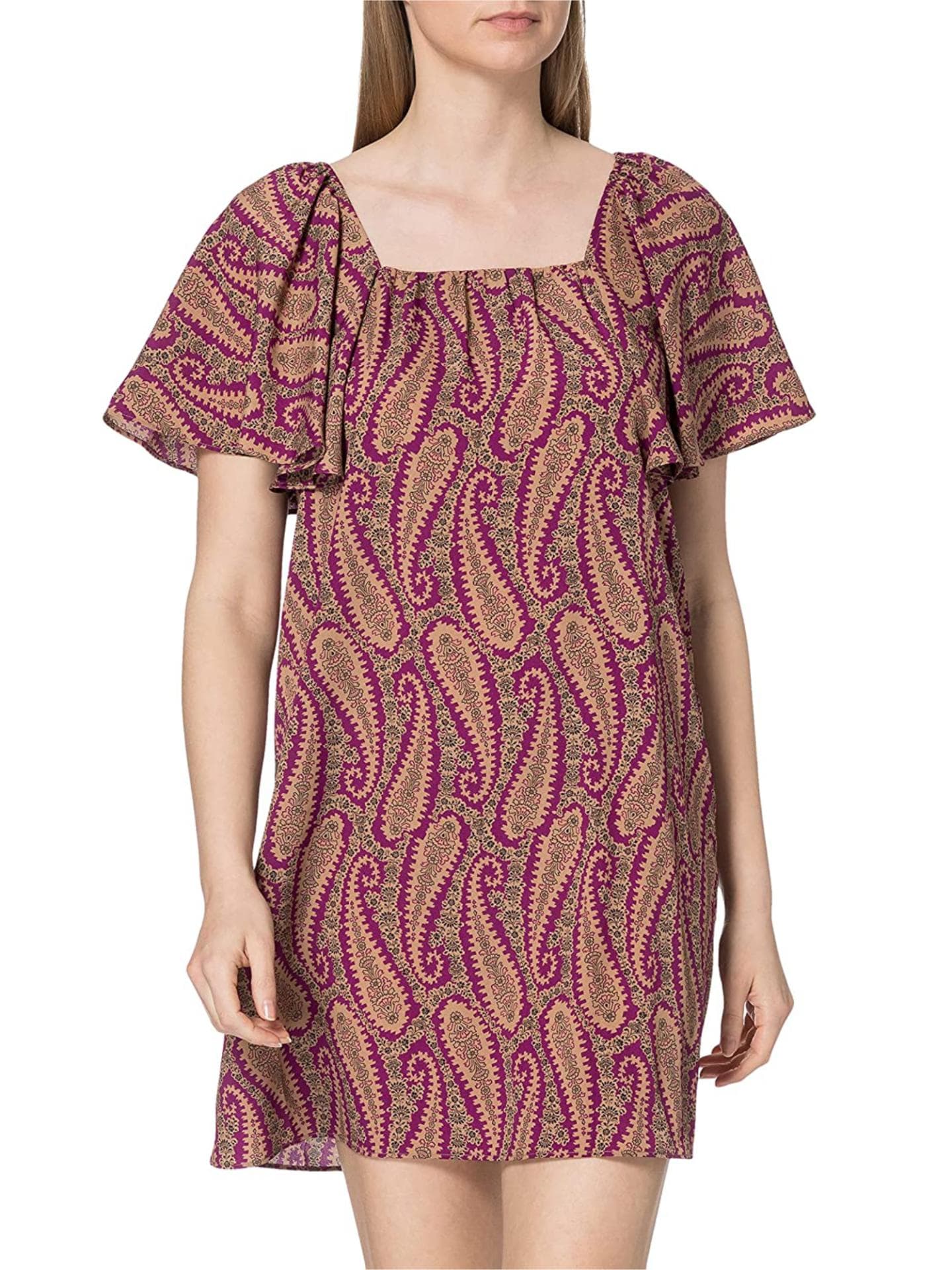 Sommerkleid mit Carmen Ausschnitt