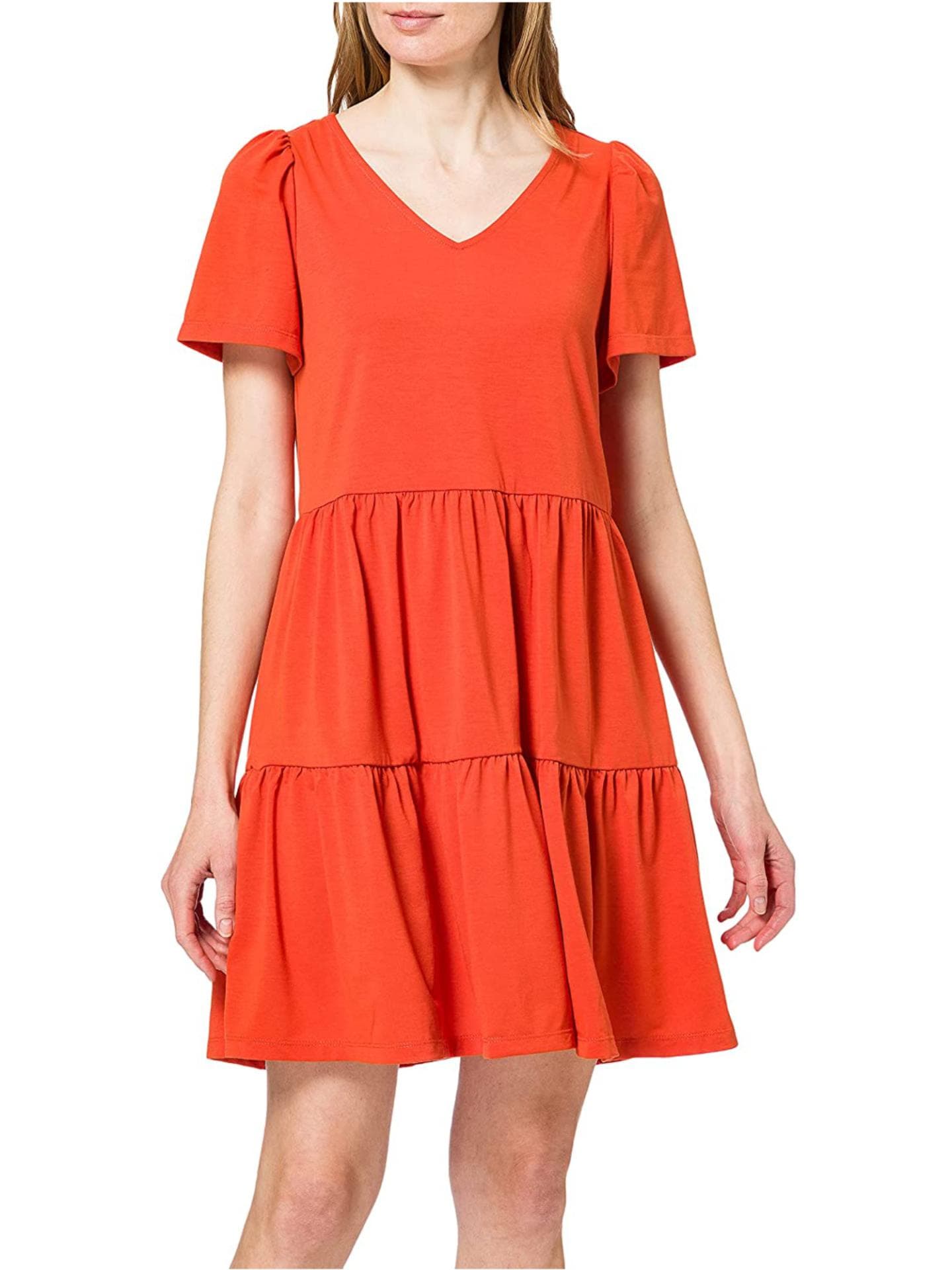 Rotes Sommerkleid