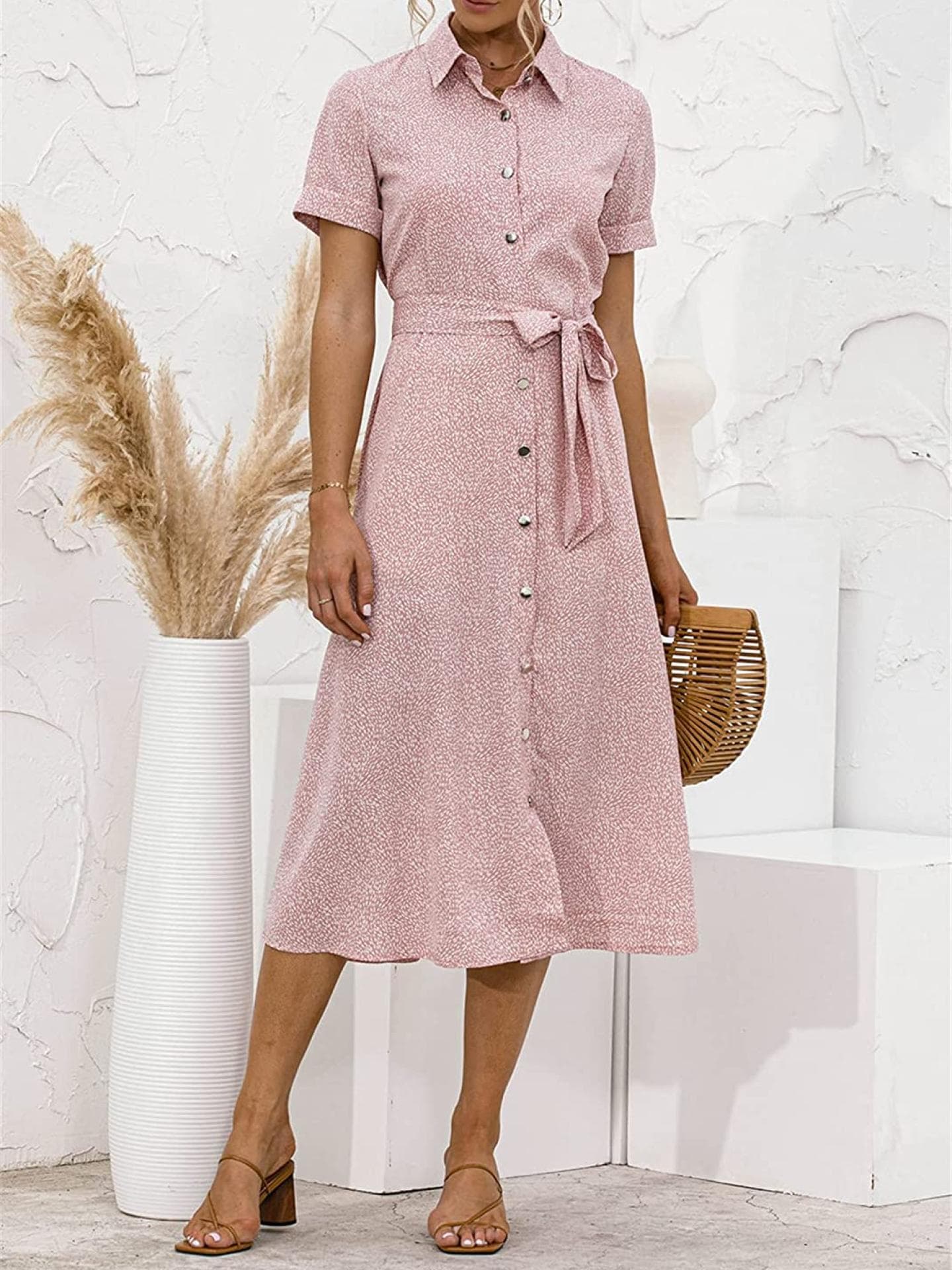 Hemdkleid mit Kopfleiste