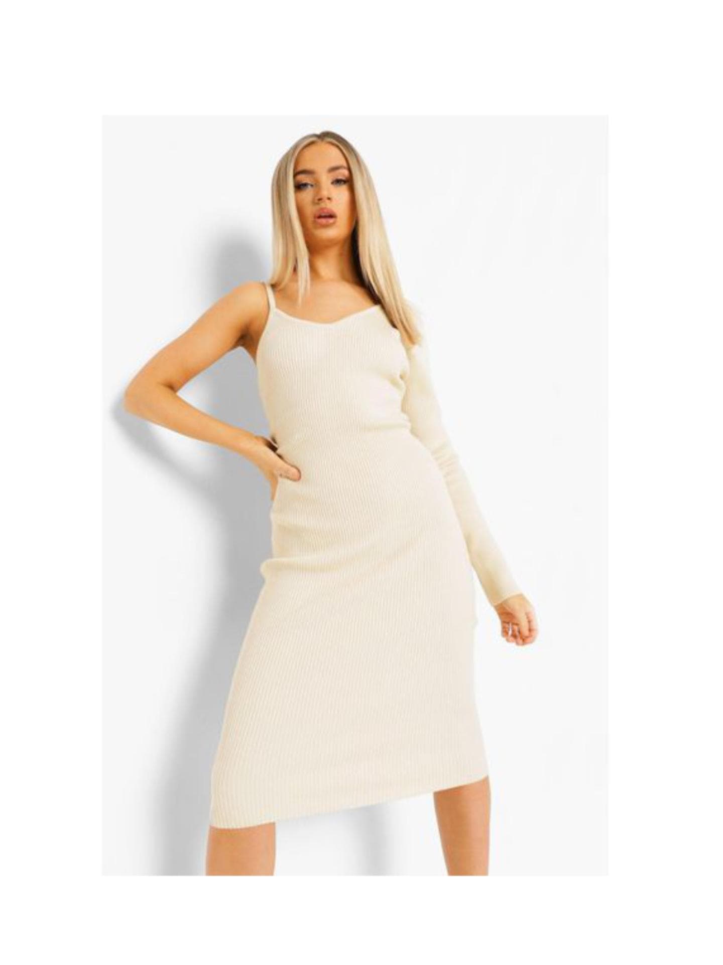 One Shoulder Kleid 