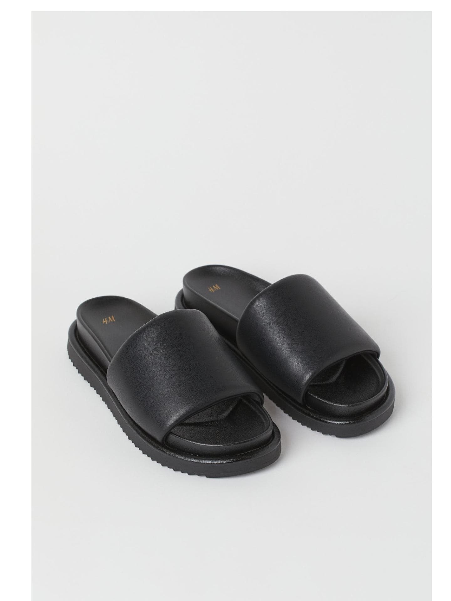 H&M Sandale Schwarz 