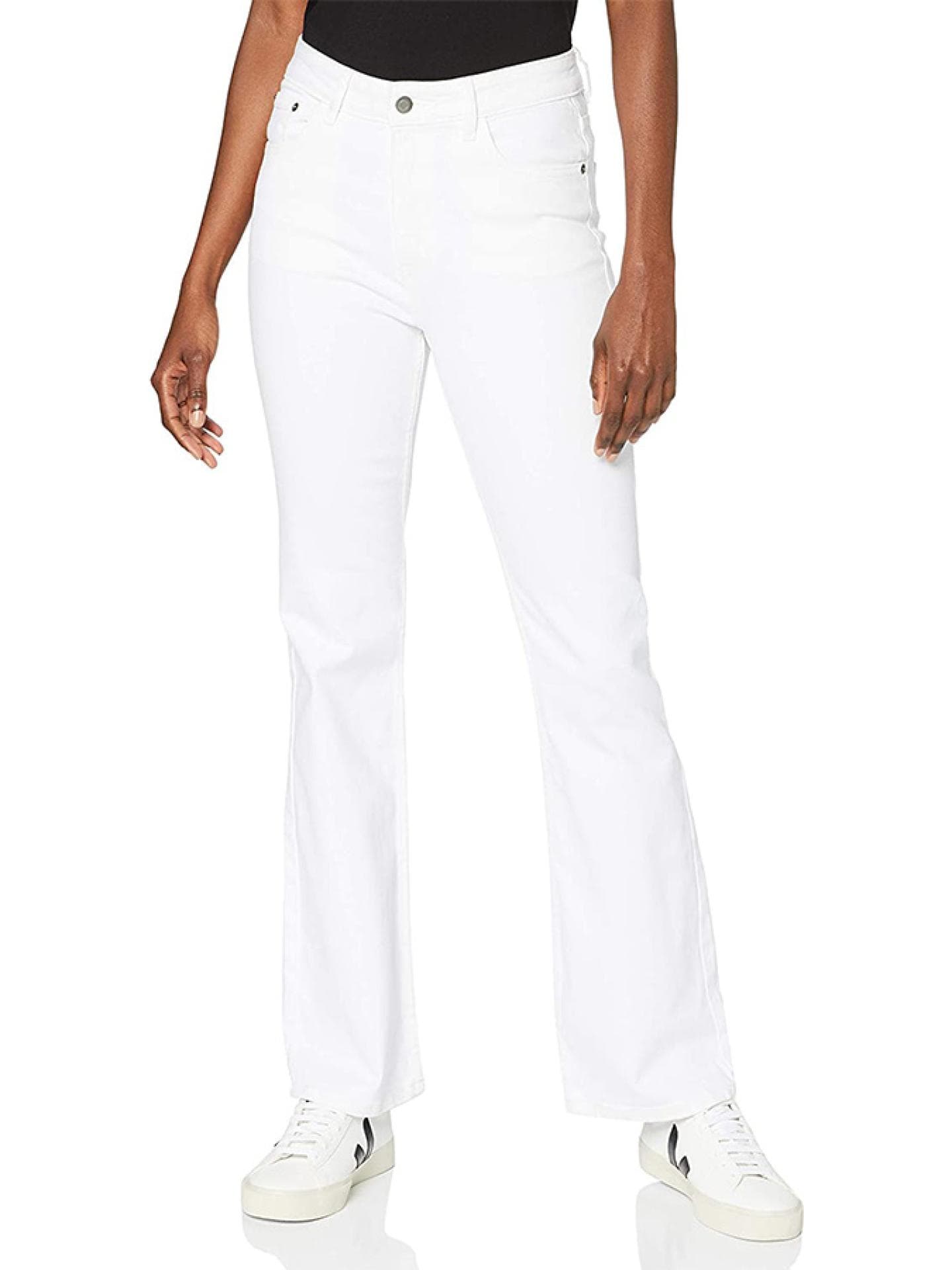 Bootcut Jeans mit hohem Bund