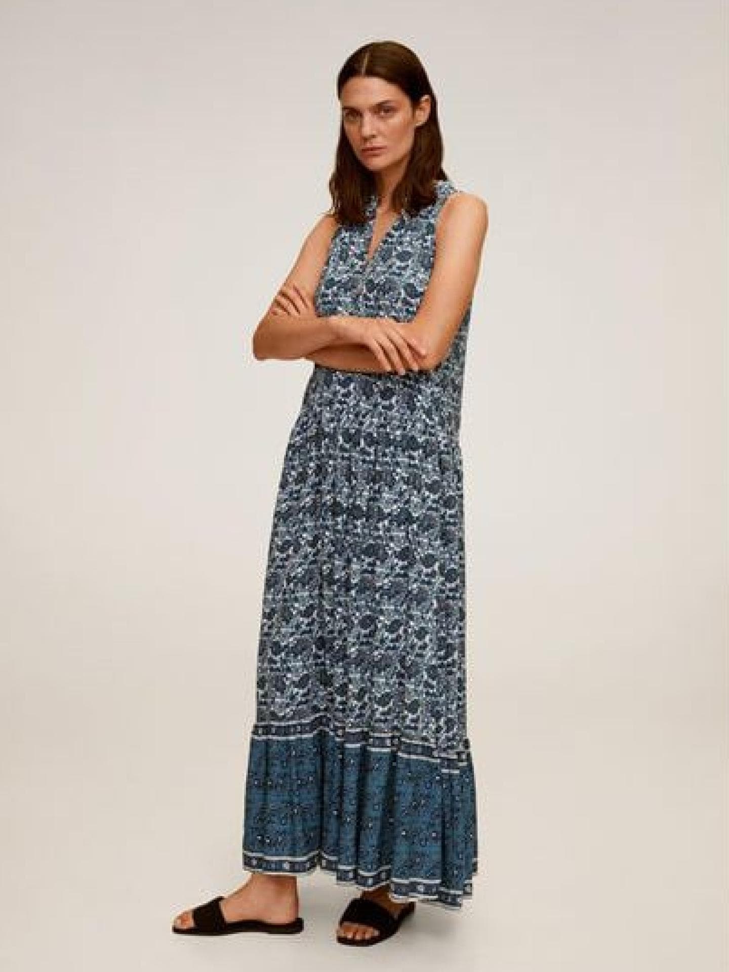 Kleid mit Paisley-Muster