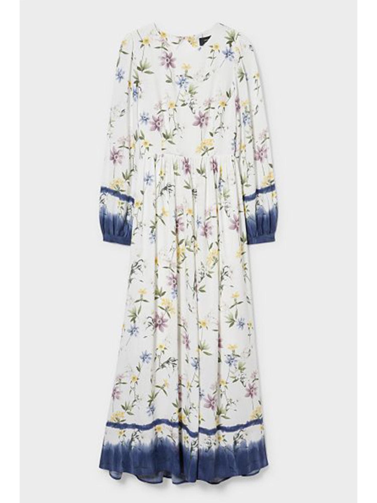 Maxikleid mit Blumen