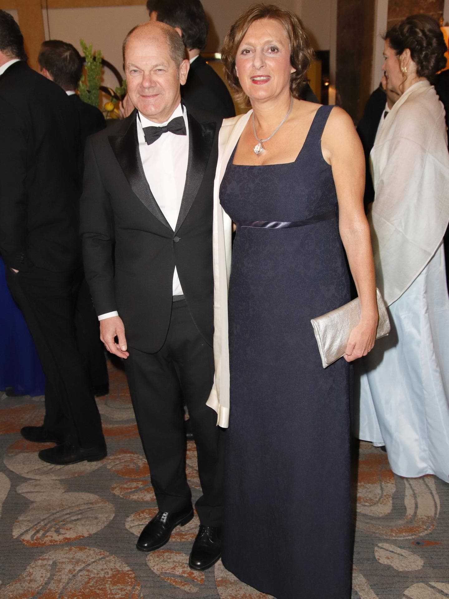 Olaf Scholz Britta Ernst Hamburger Presseball 2018