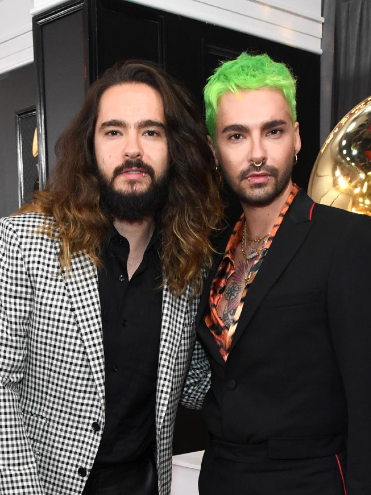 Tom und Bill Kaulitz auf dem roten Teppich Tom und Bill Kaulitz auf dem roten Teppich