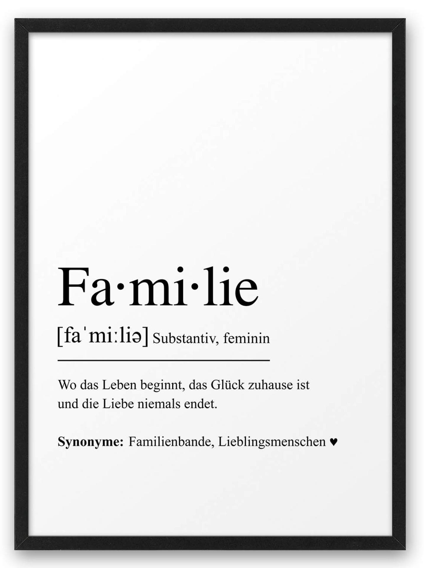 ABOUKI Store Kunstdruck Familie