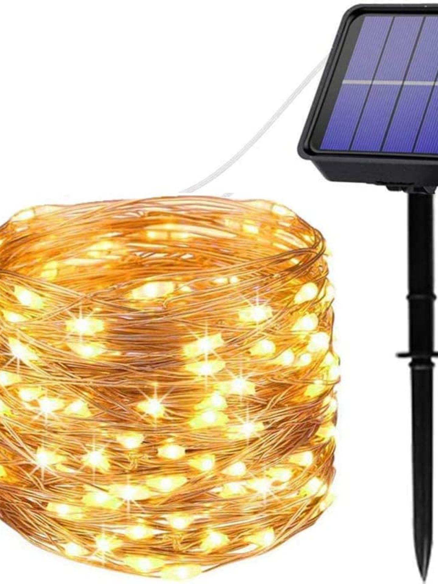 Solar Lichterkette außen