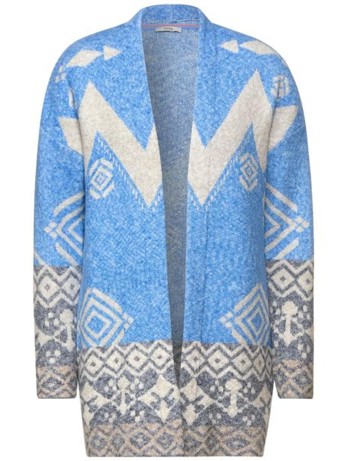 Blauer Cardigan