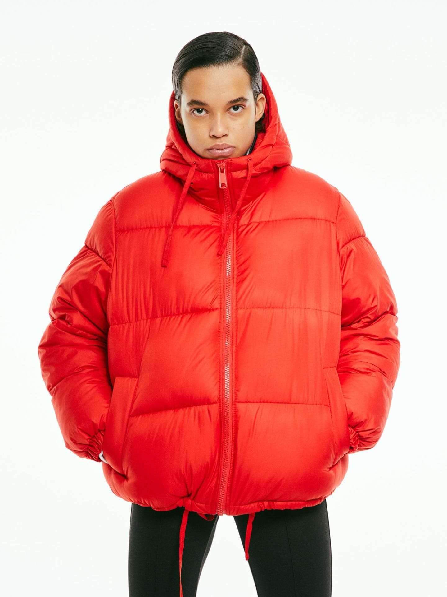 Puffer-Jacke rot 