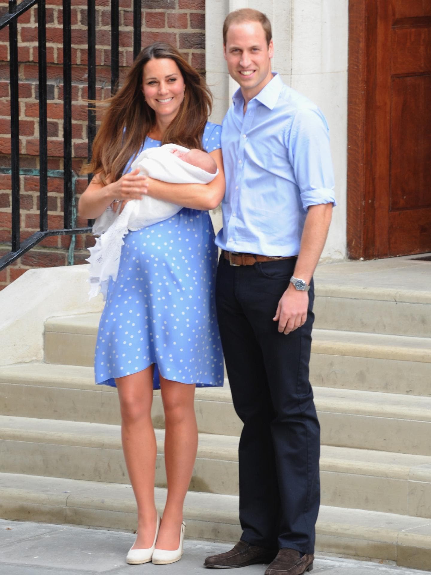 William und Kate: Geburt von George