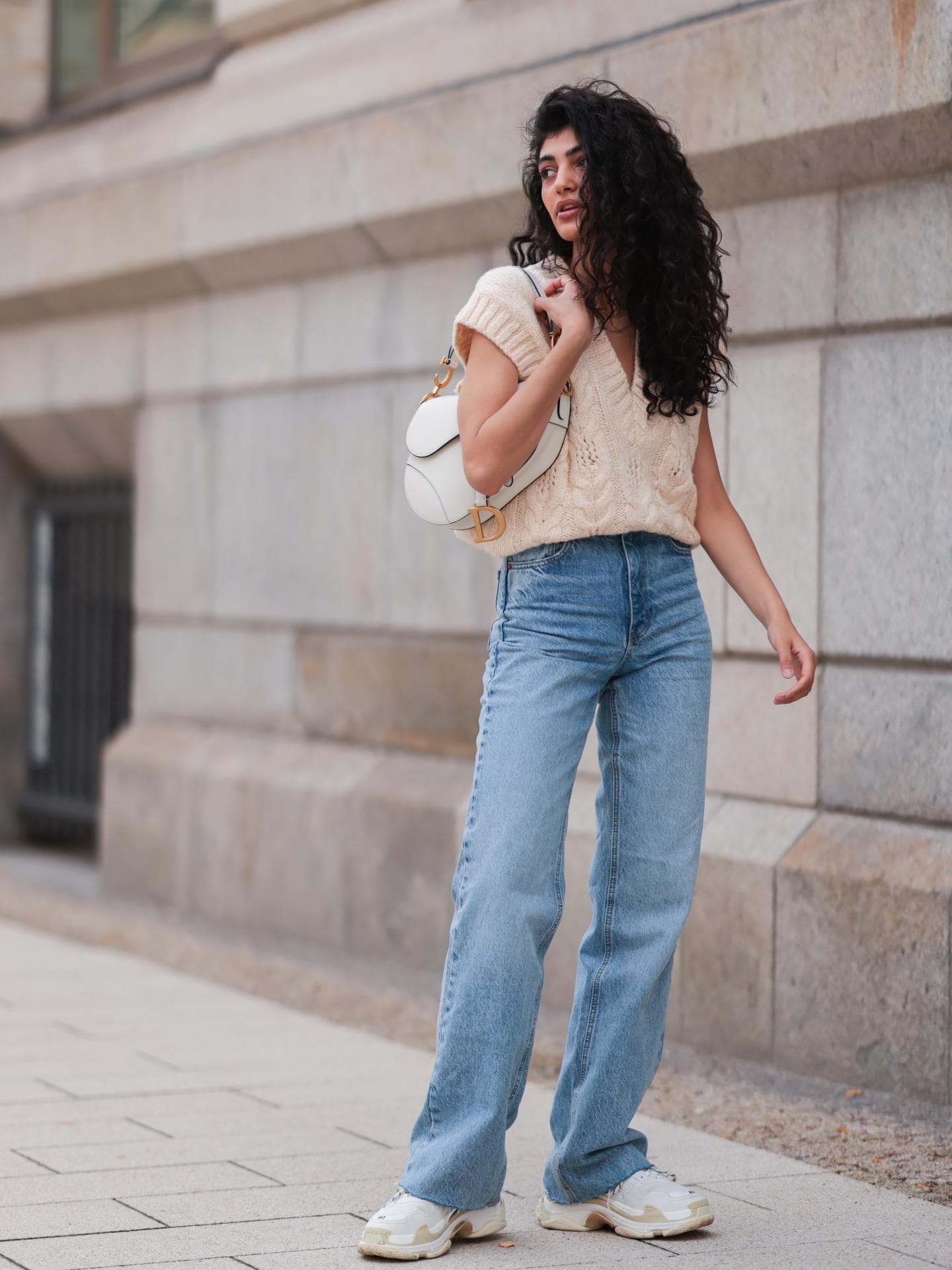 Jeans und Pullunder Soulin Omar