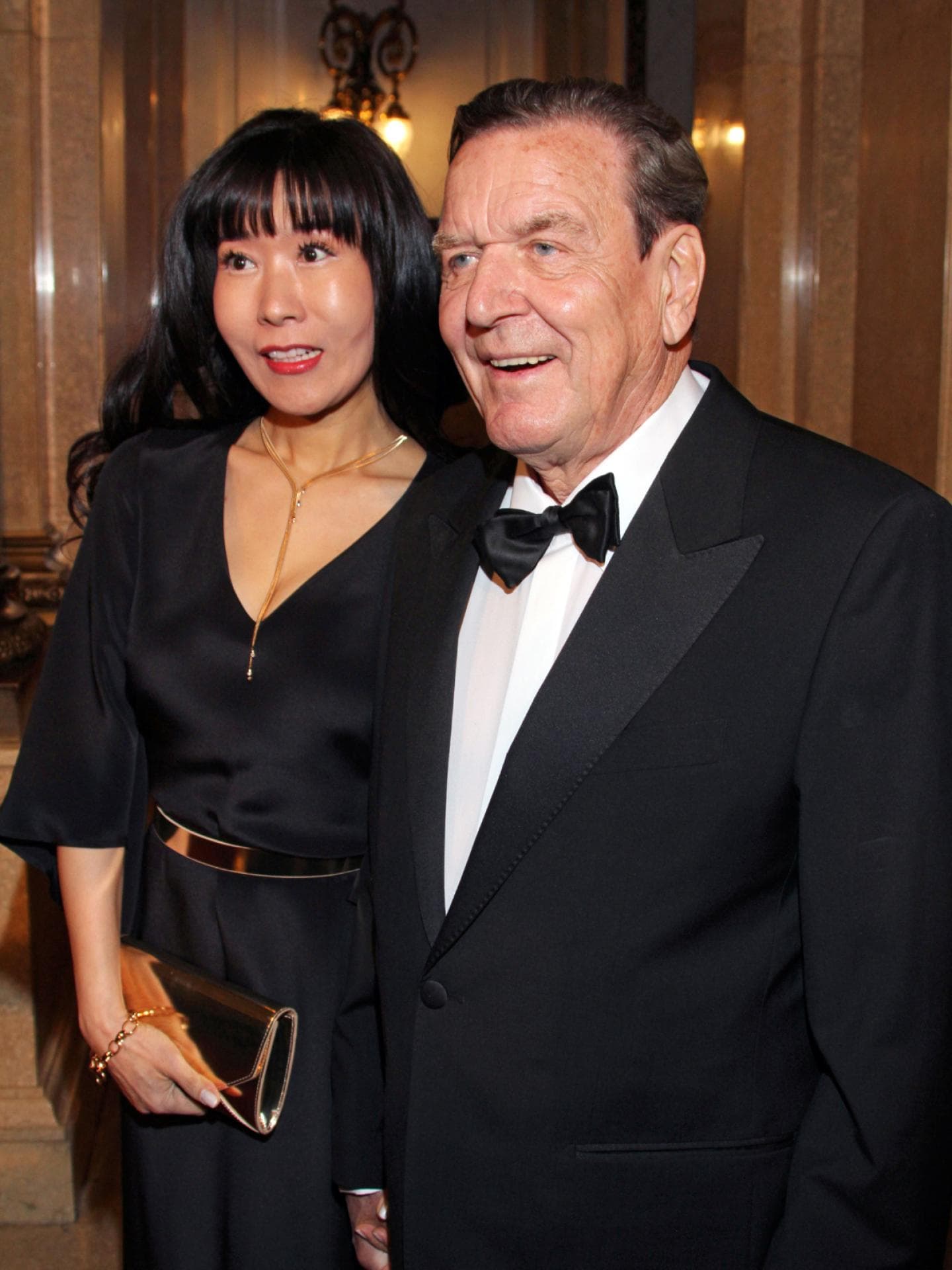 Gerhard Schröder und seine Frau Soyeon Gerhard Schröder und seine Frau Soyeon