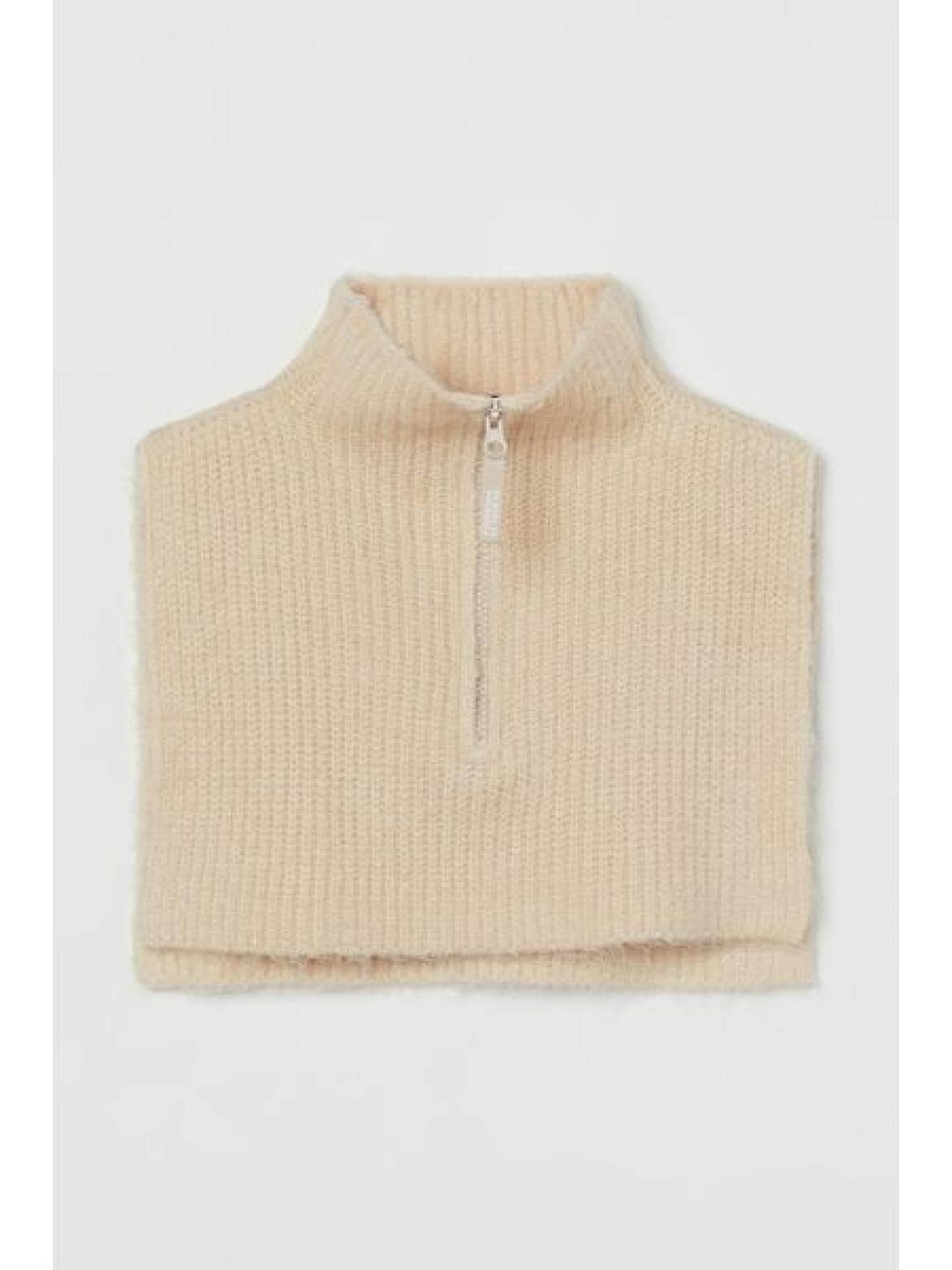 erippter Rollkrageneinsatz - Beige