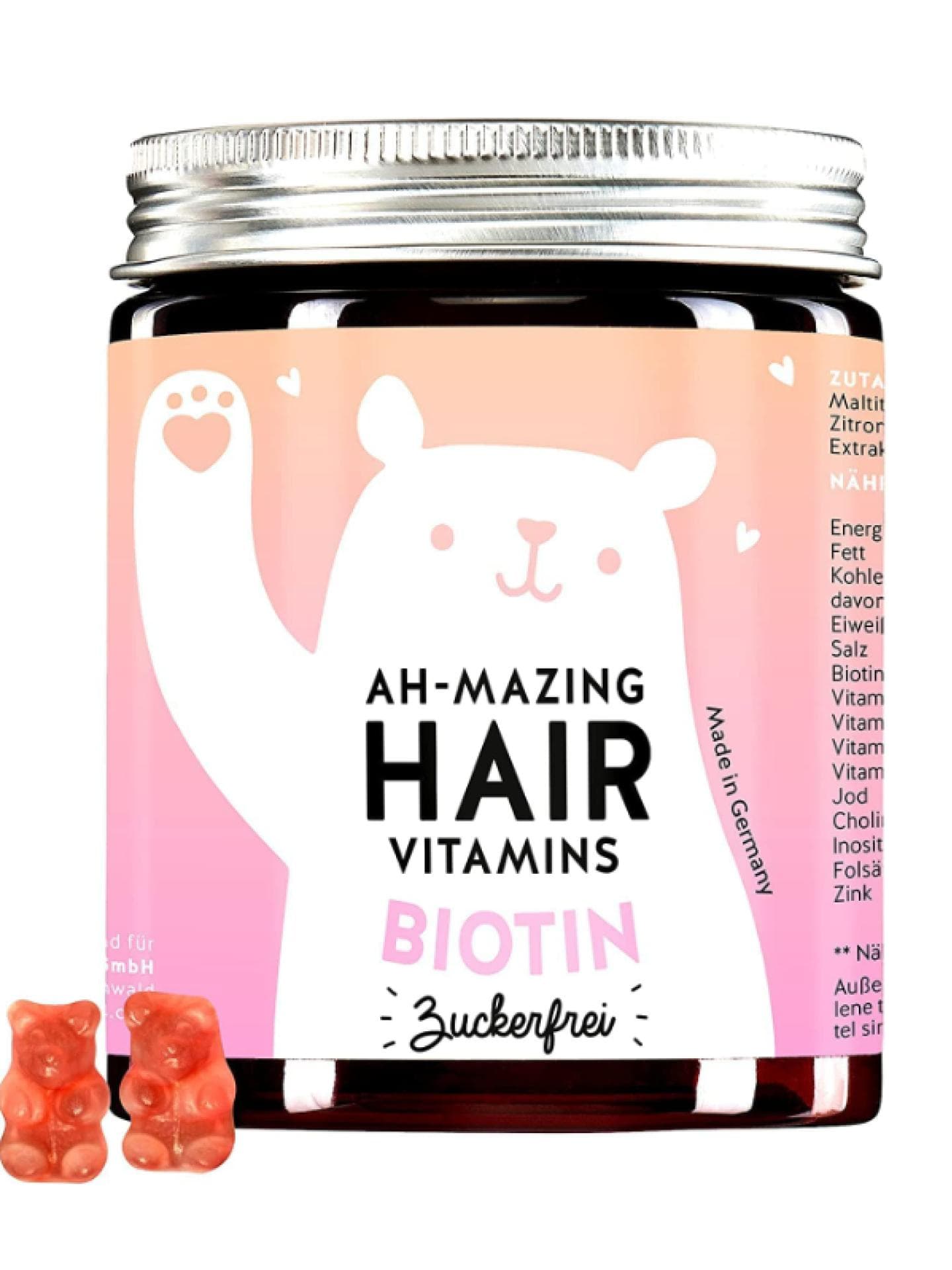 Bears with Benefits Biotin Haar Vitamine