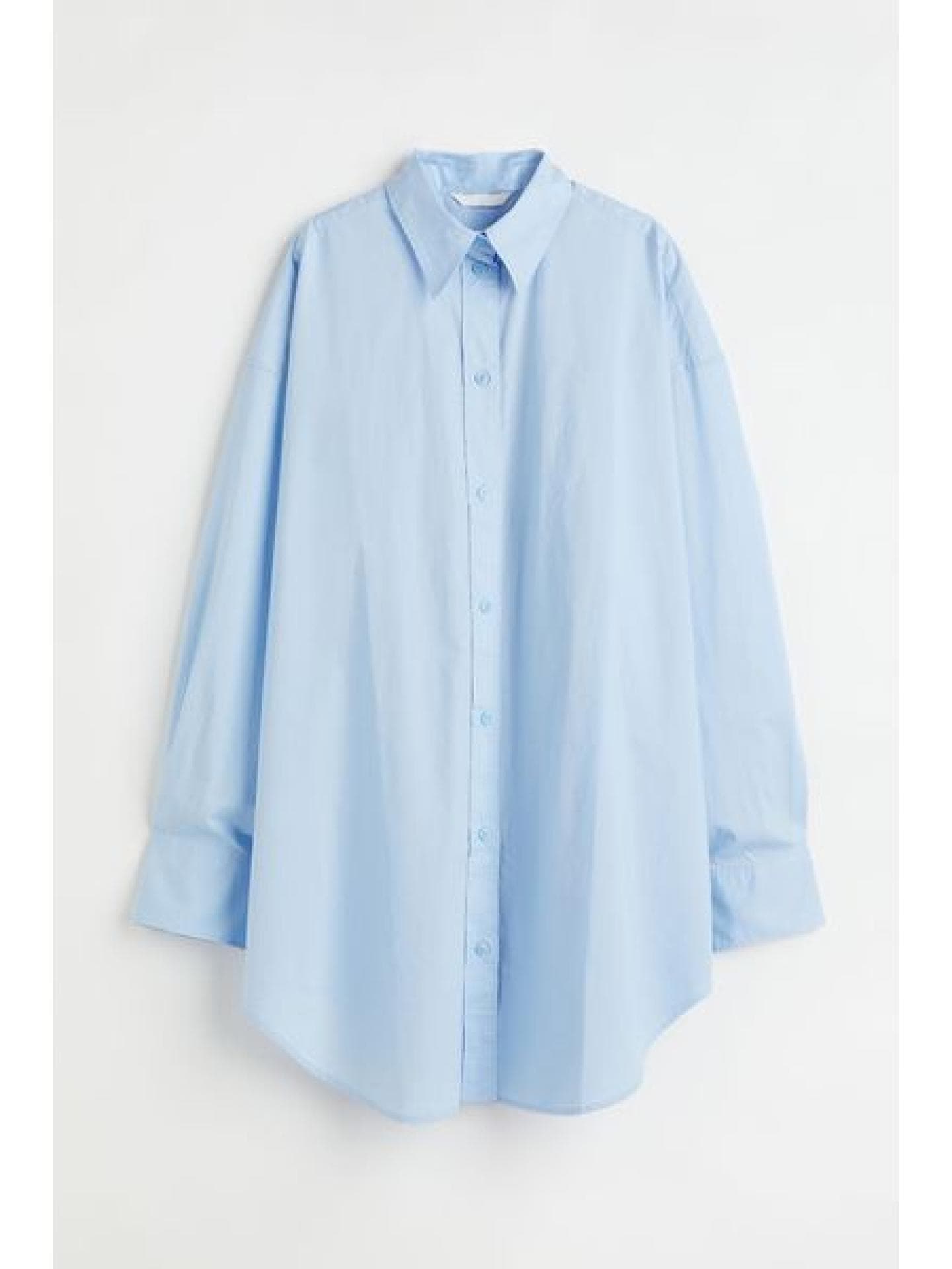 H&M Bluse Blau