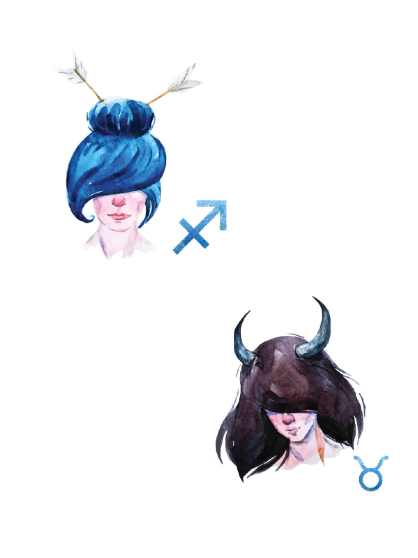 Schütze und Stier