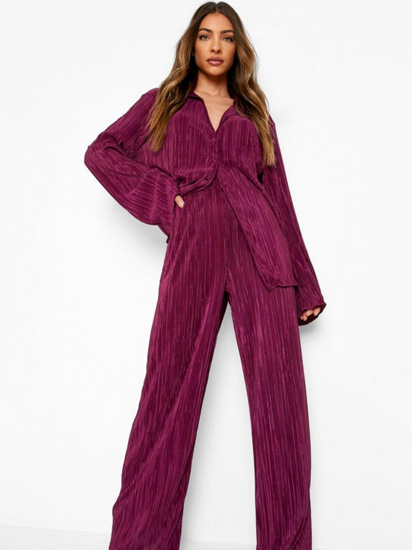 Boohoo Plissee