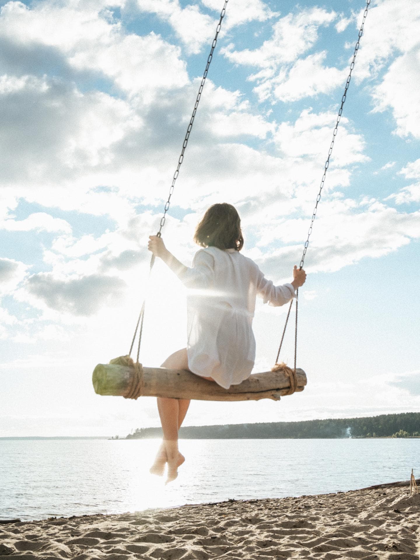 Horoskop Frau am Meer
