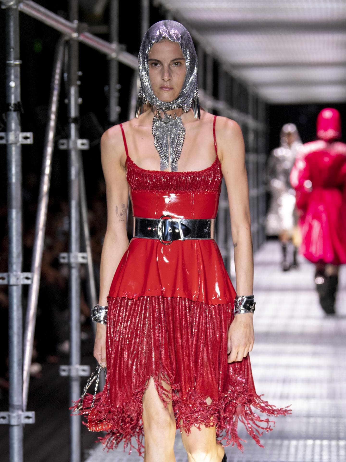 Laufsteg-Outfit Paco Rabanne 