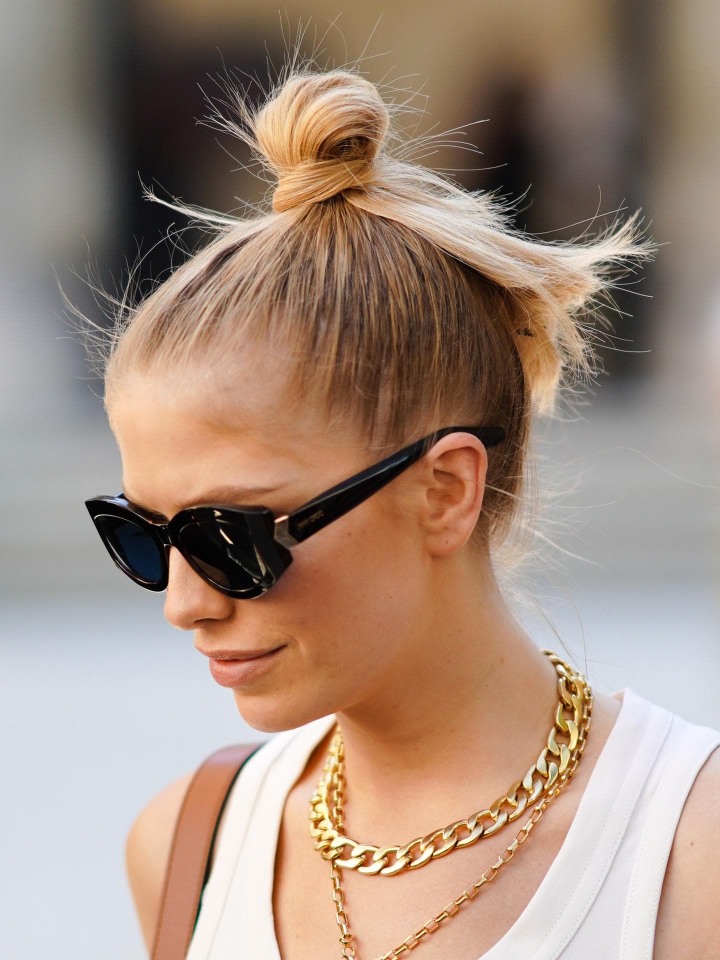 Octopus Bun messy