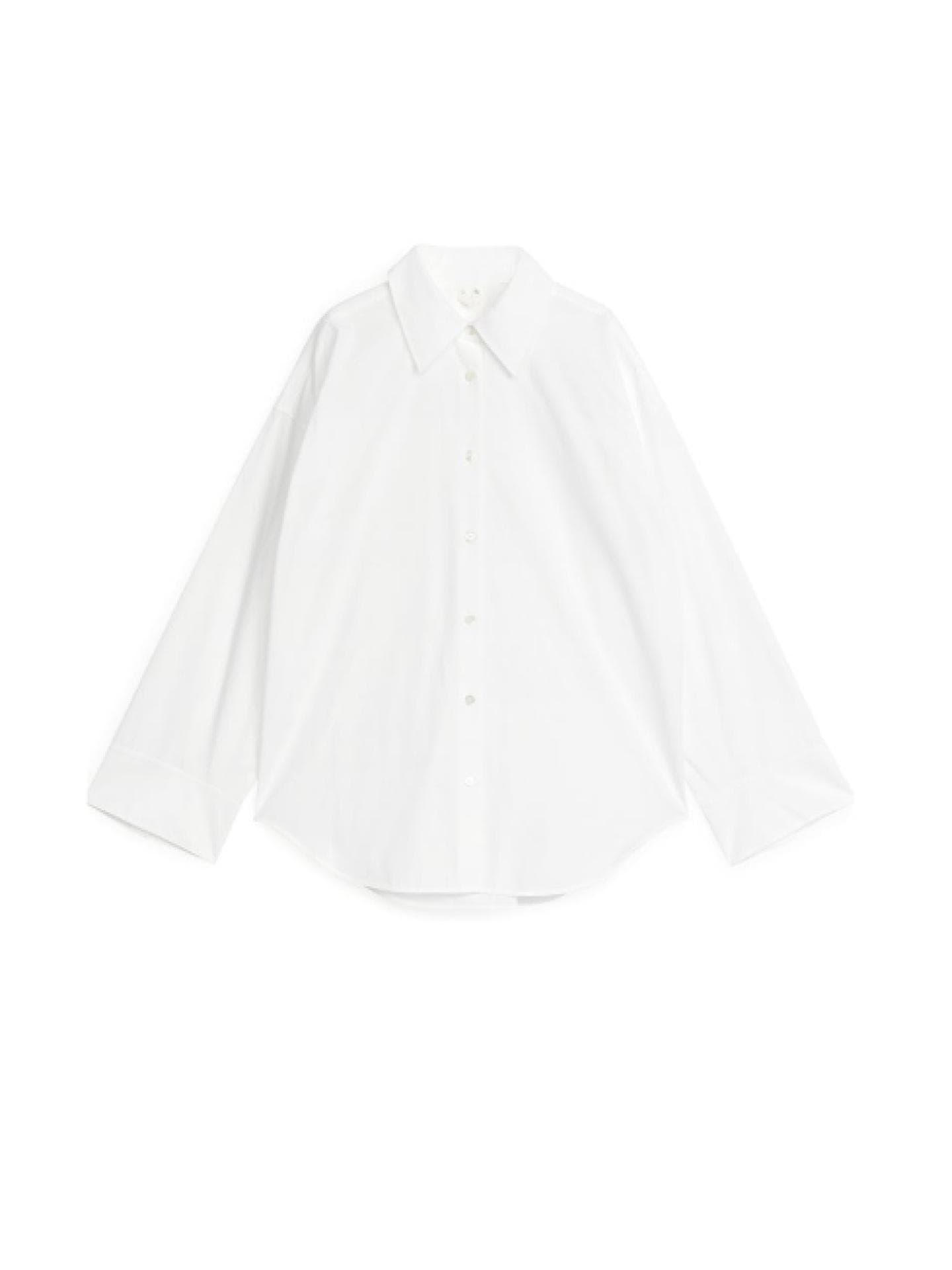 Legeres Popeline-Hemd von H&M
