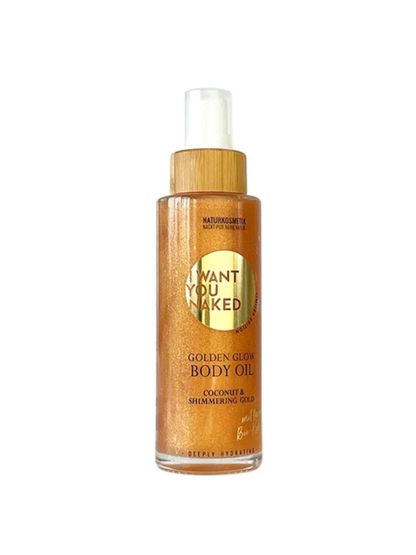 Beauty-Trend 2022: Diese 3 Körperöle zaubern dir den perfekten Summer Glow Körperöl von I want you naked