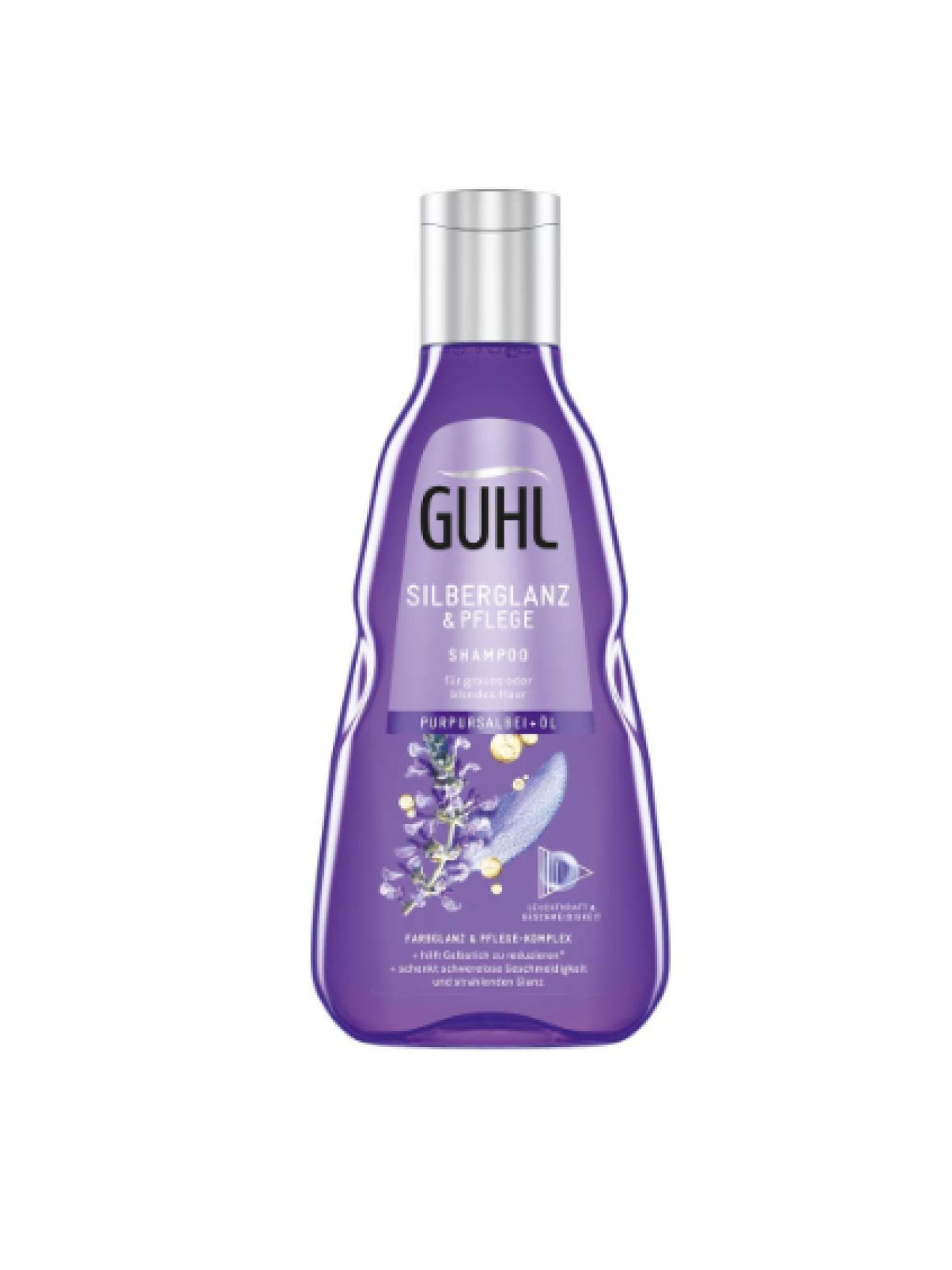 Tipp für blondiertes Haar: Dieses Shampoo unter 4 Euro ist das beste gegen Gelbstich Silbershampoo von Guhl