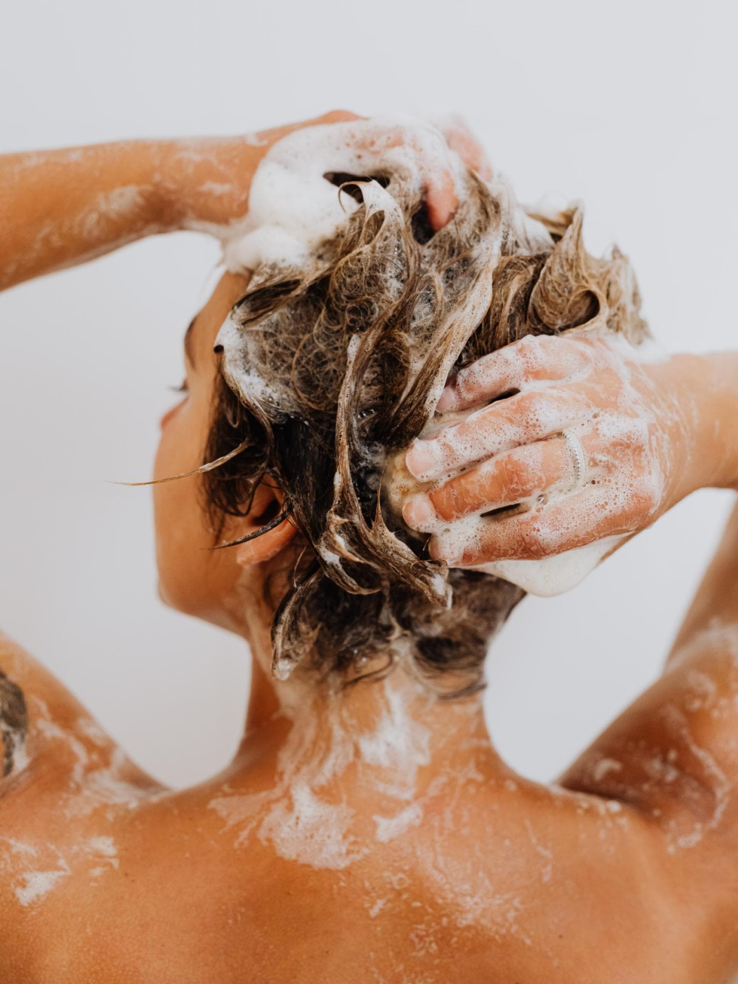 Haare waschen