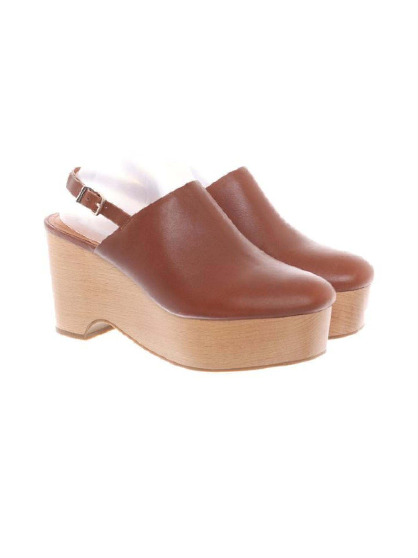 Braune Clogs