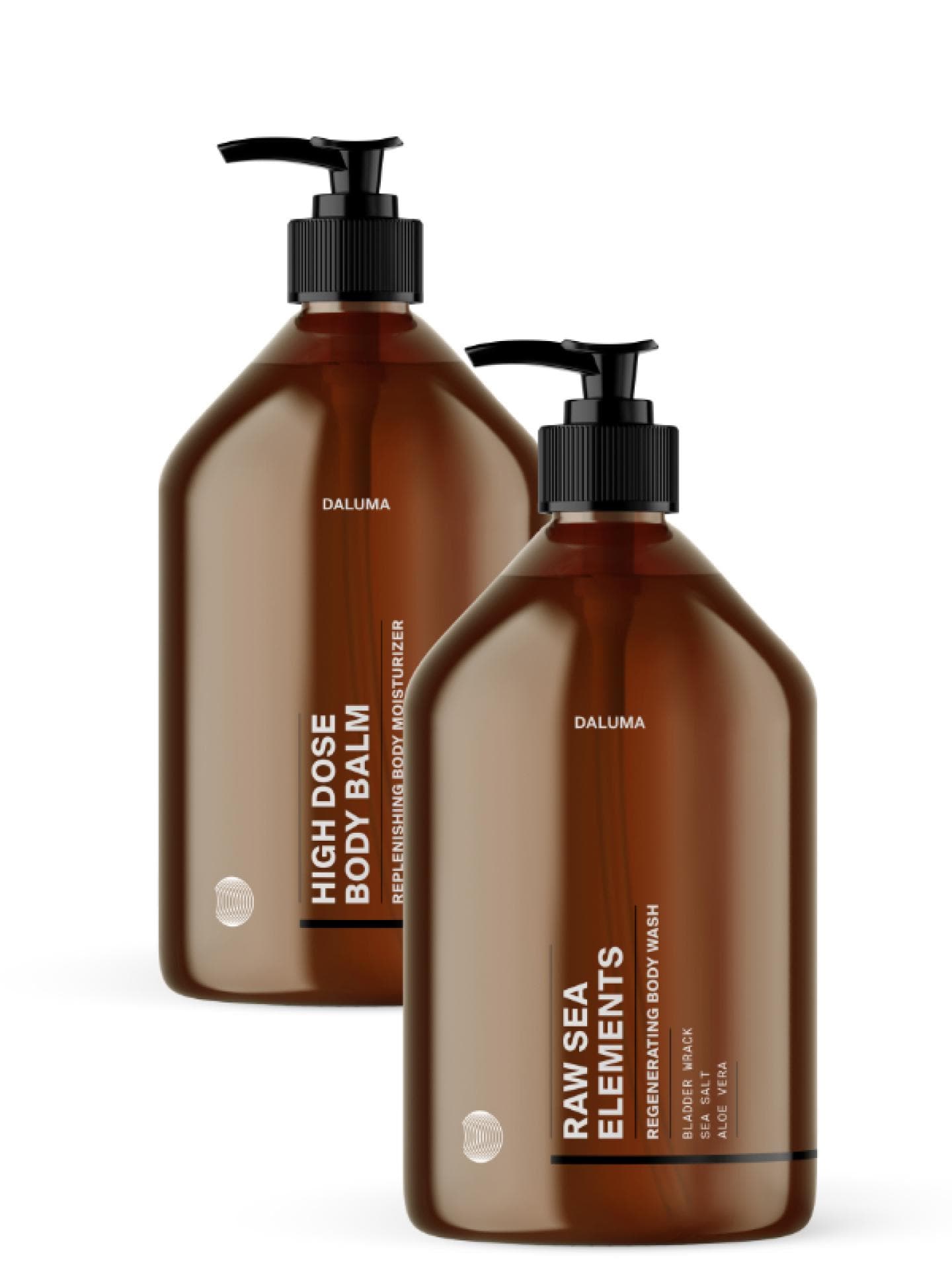 Daluma Body Lotion und Body Wash