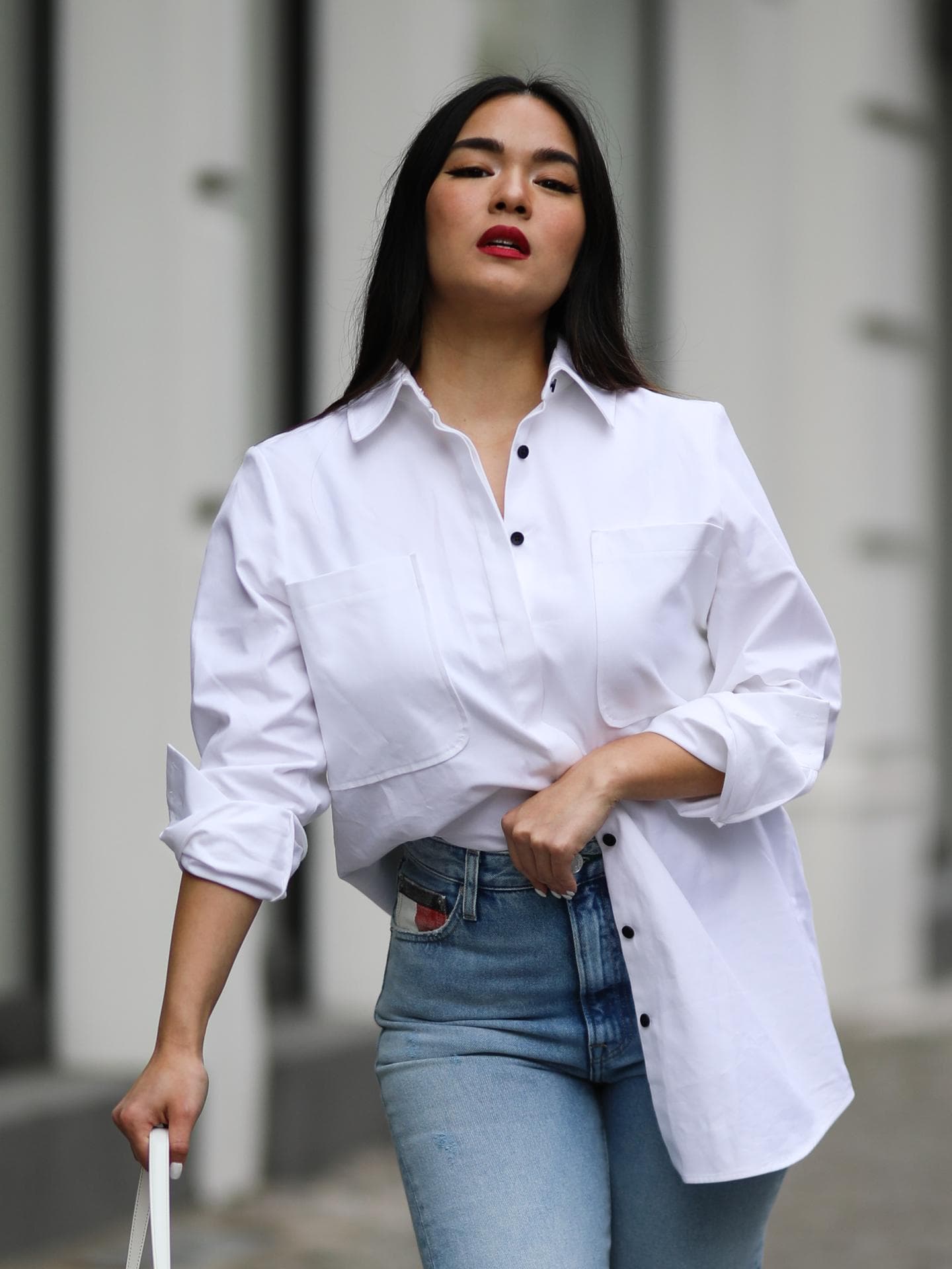 Saint Linh Berlin auf der Fashion Week
