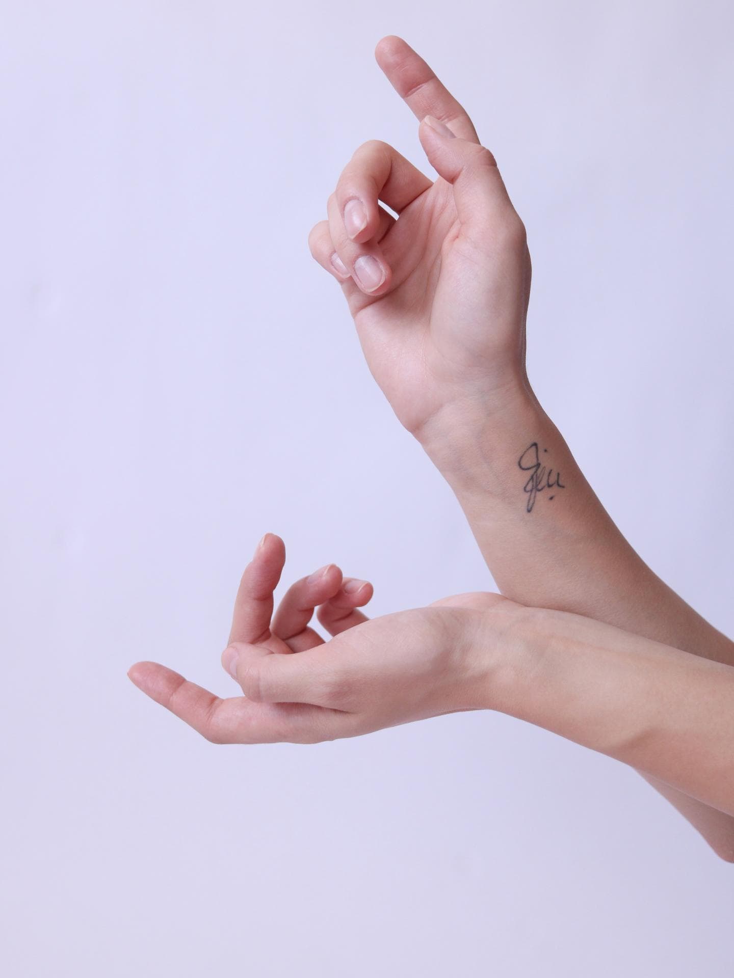 Tattoo am Handgelenk