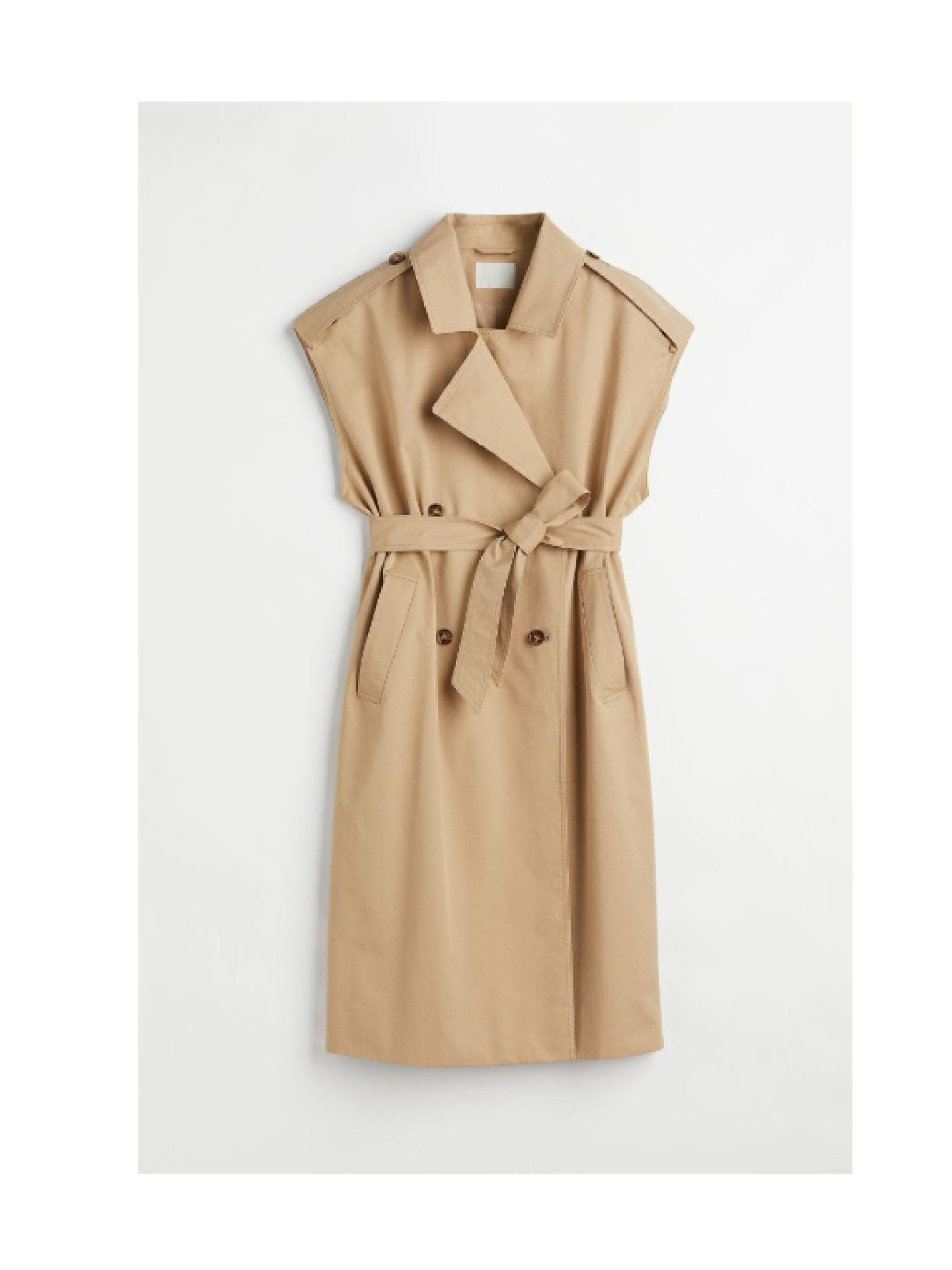 Beiges Kleid