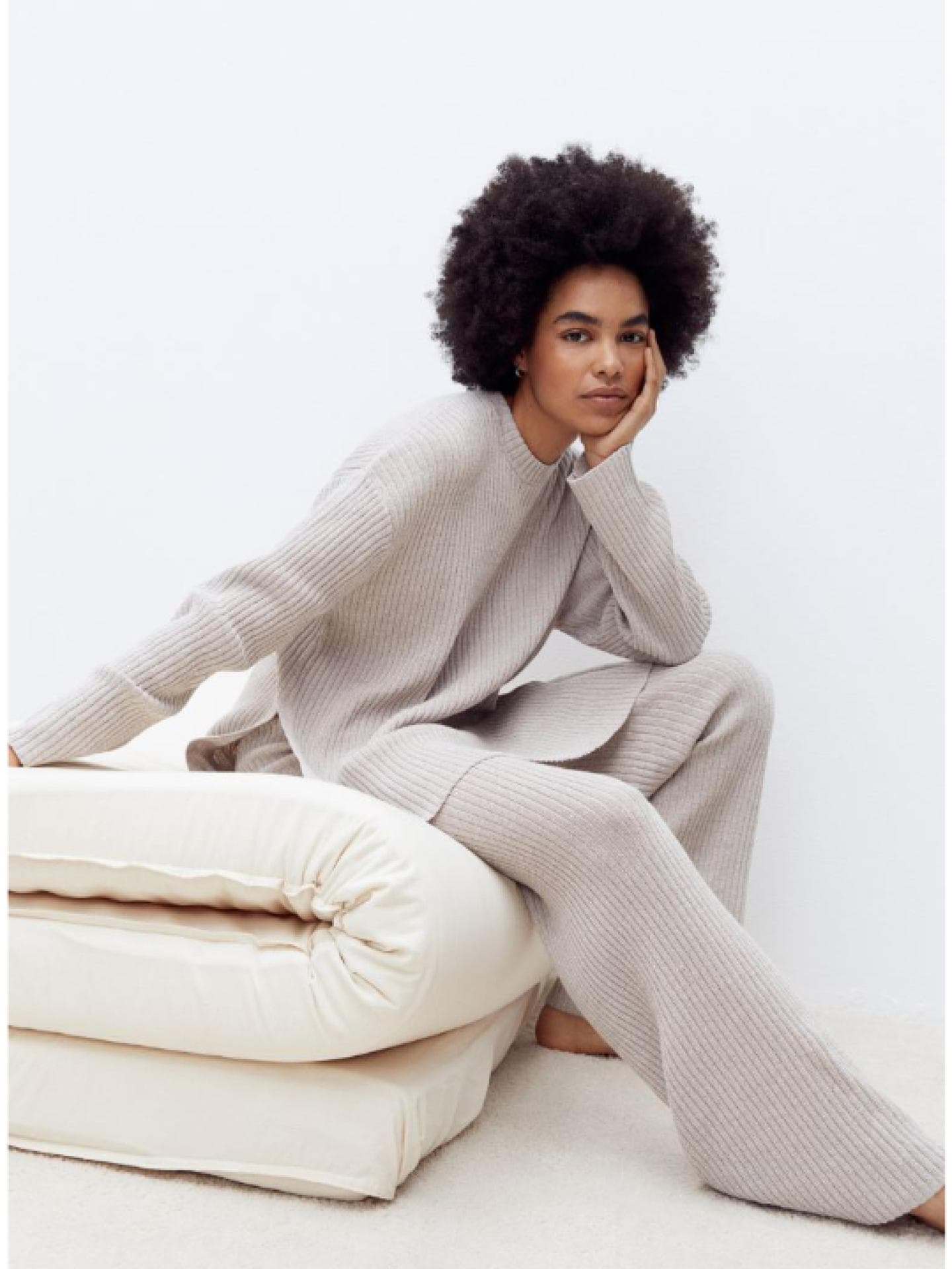 Loungewear Set H&M in Beige Loungewear Set H&M in Beige
