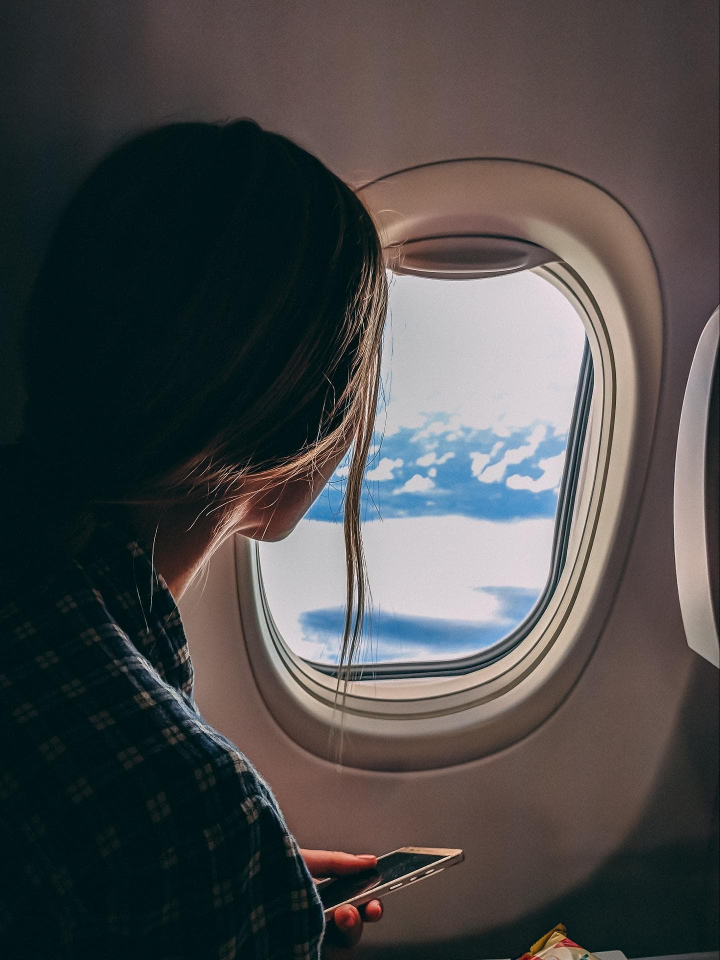 Haut auf das Reisen vorbereiten