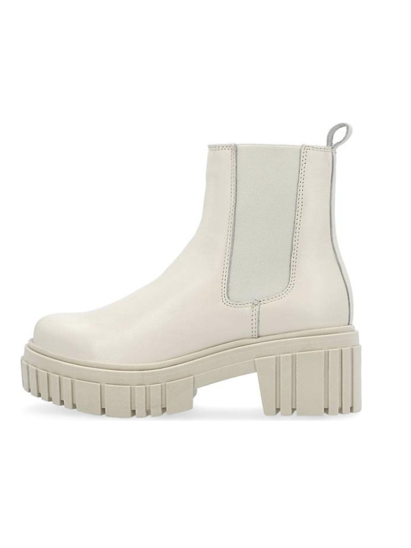  Beigefarbene Chelsea Boots von COX 