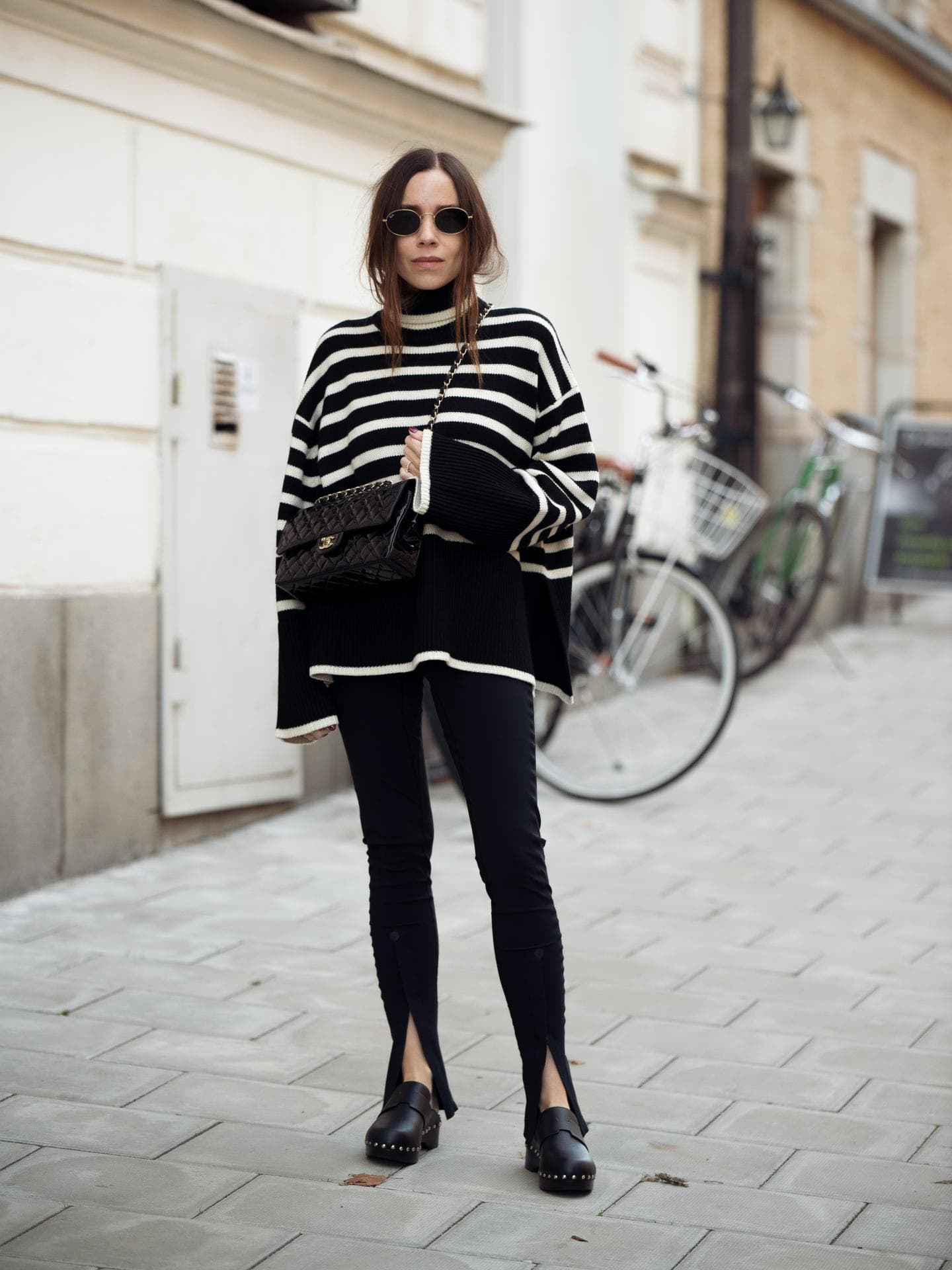 Gestreifter Pullover