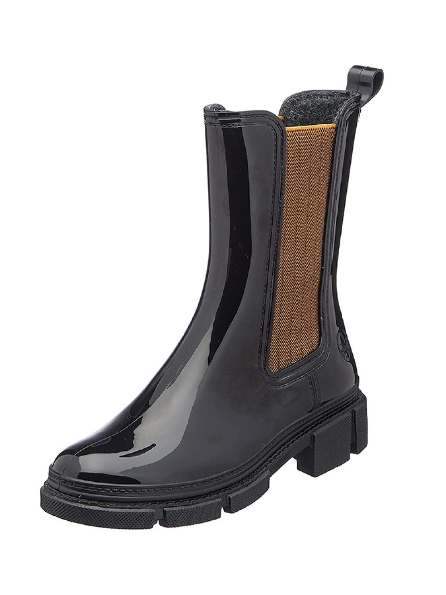 Schwarze Stiefelette