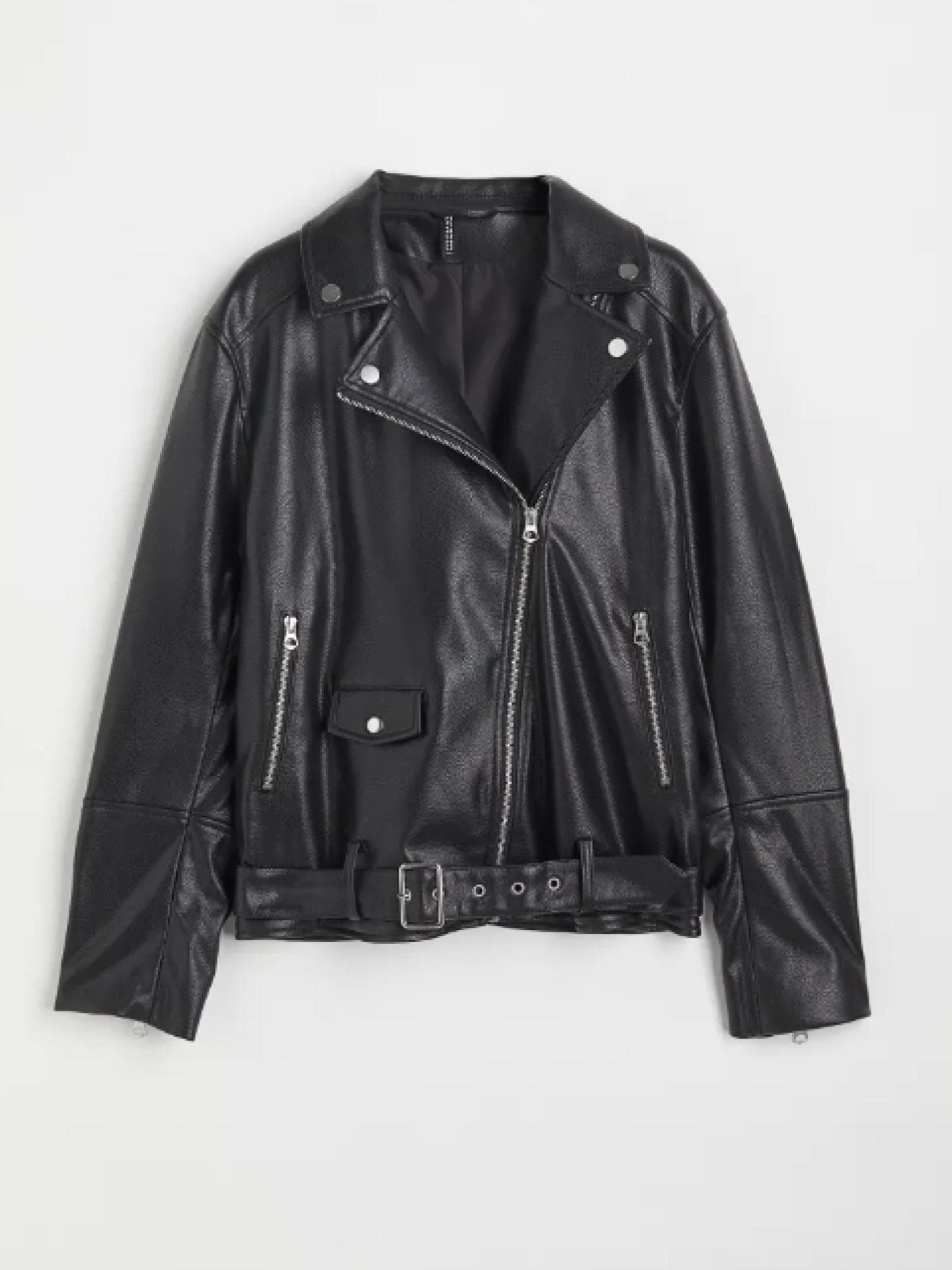 Kunstlederjacke H&M