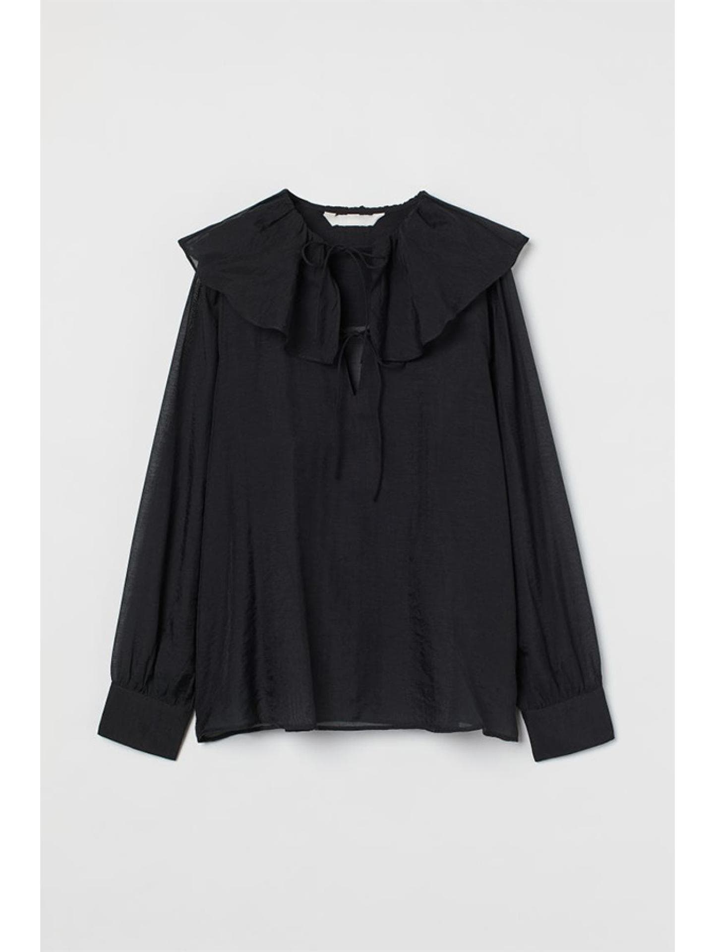 schwarze Bluse