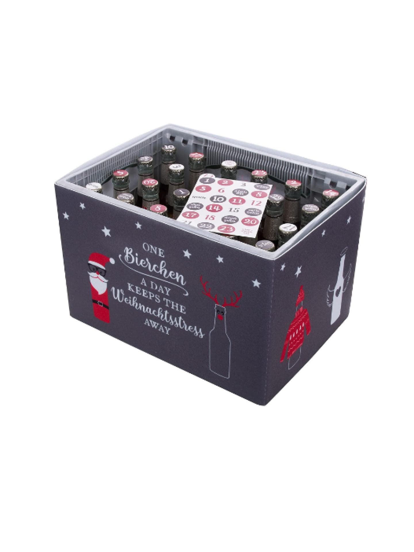 Bierbanderole Adventskalender