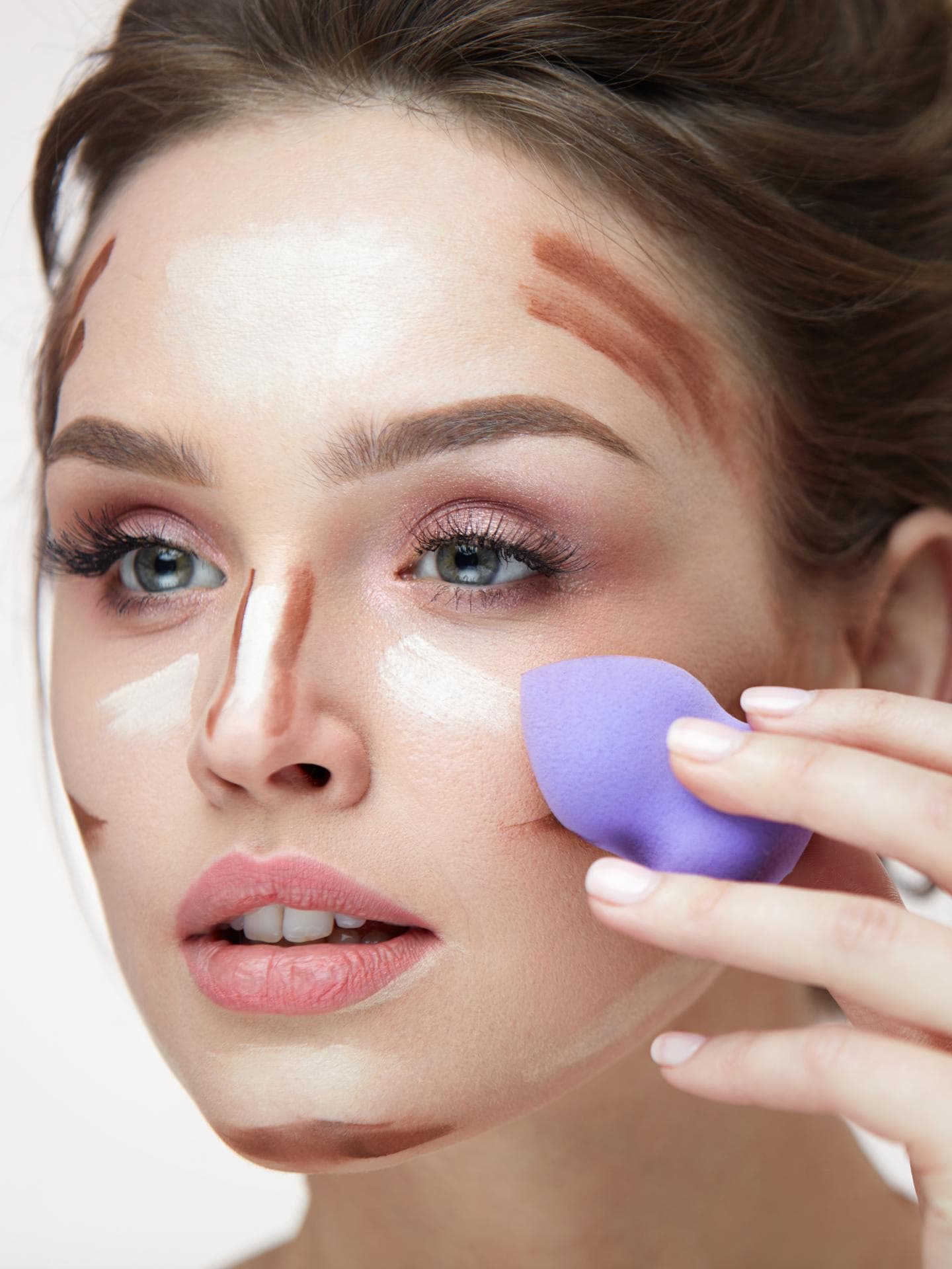 Contouring Gesicht