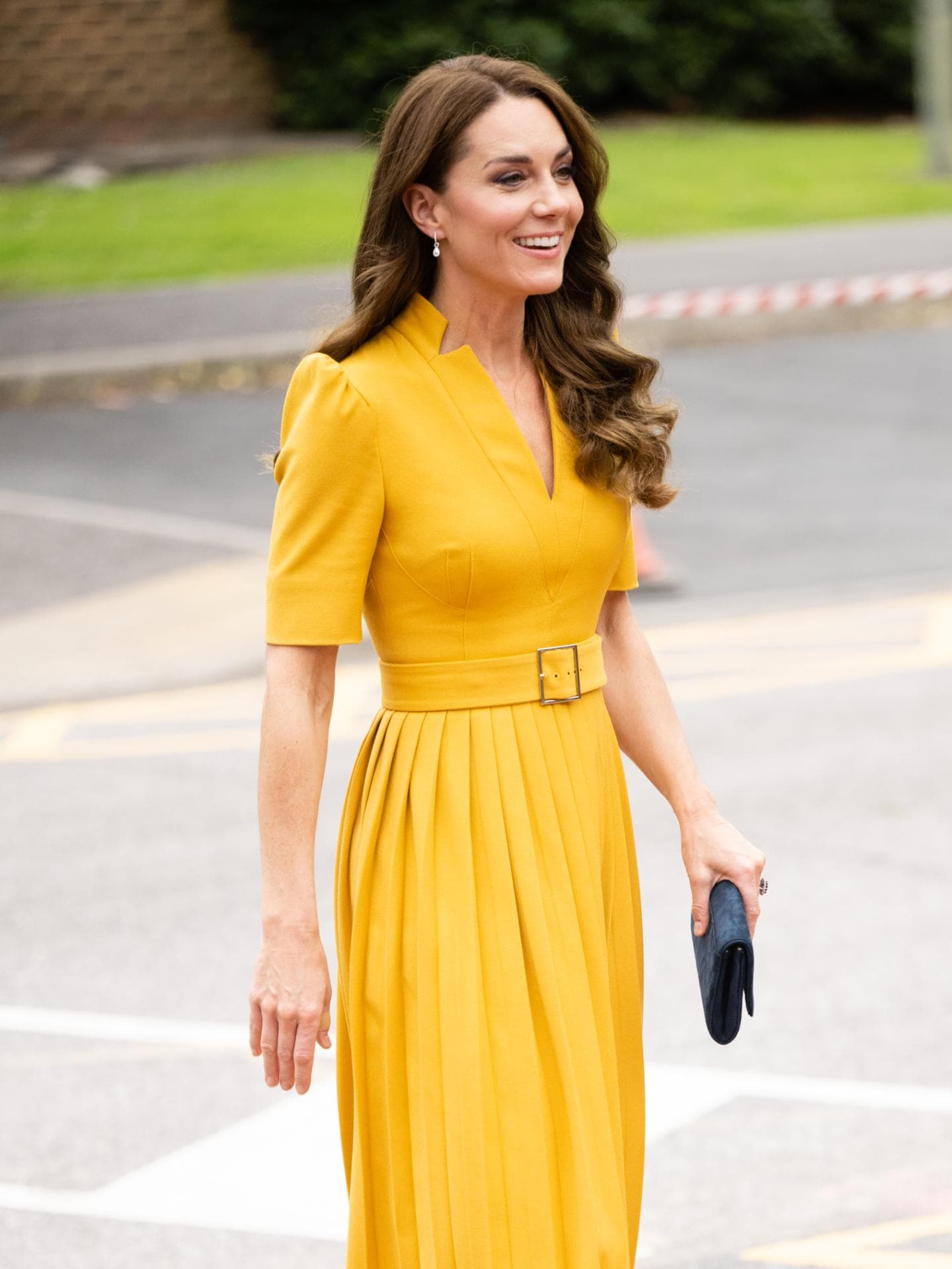 Kate Middleton in gelbem Kleid