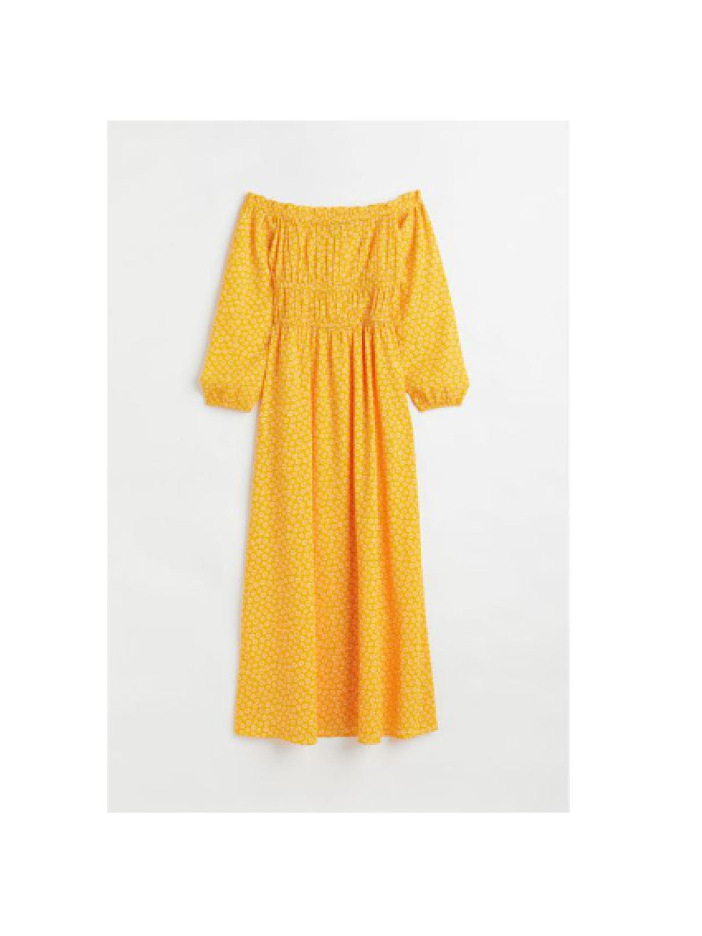 Gelbes Kleid