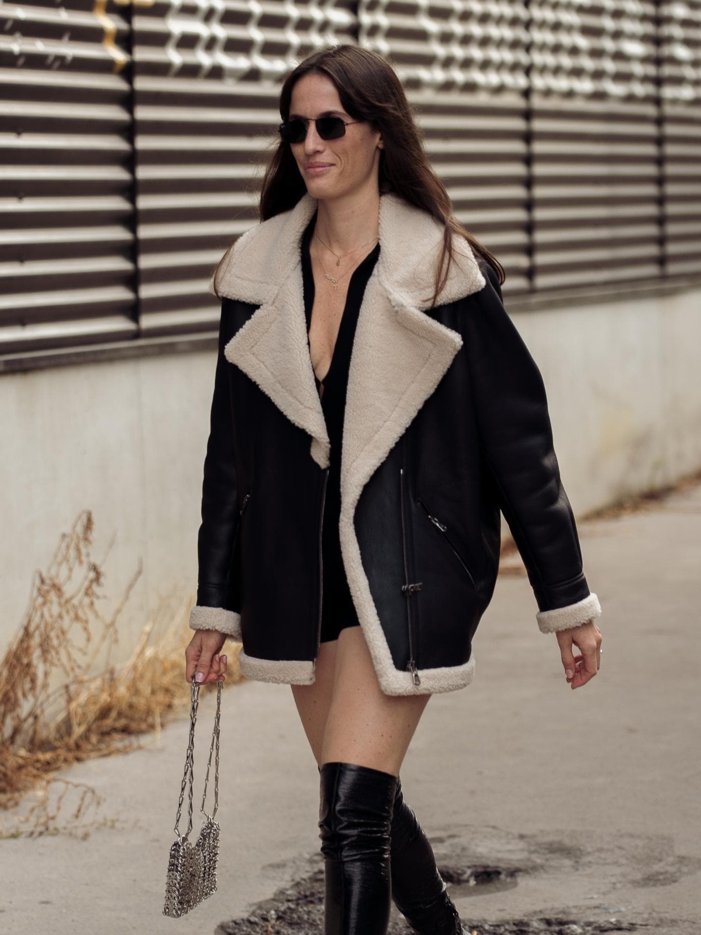Shearling Jacke