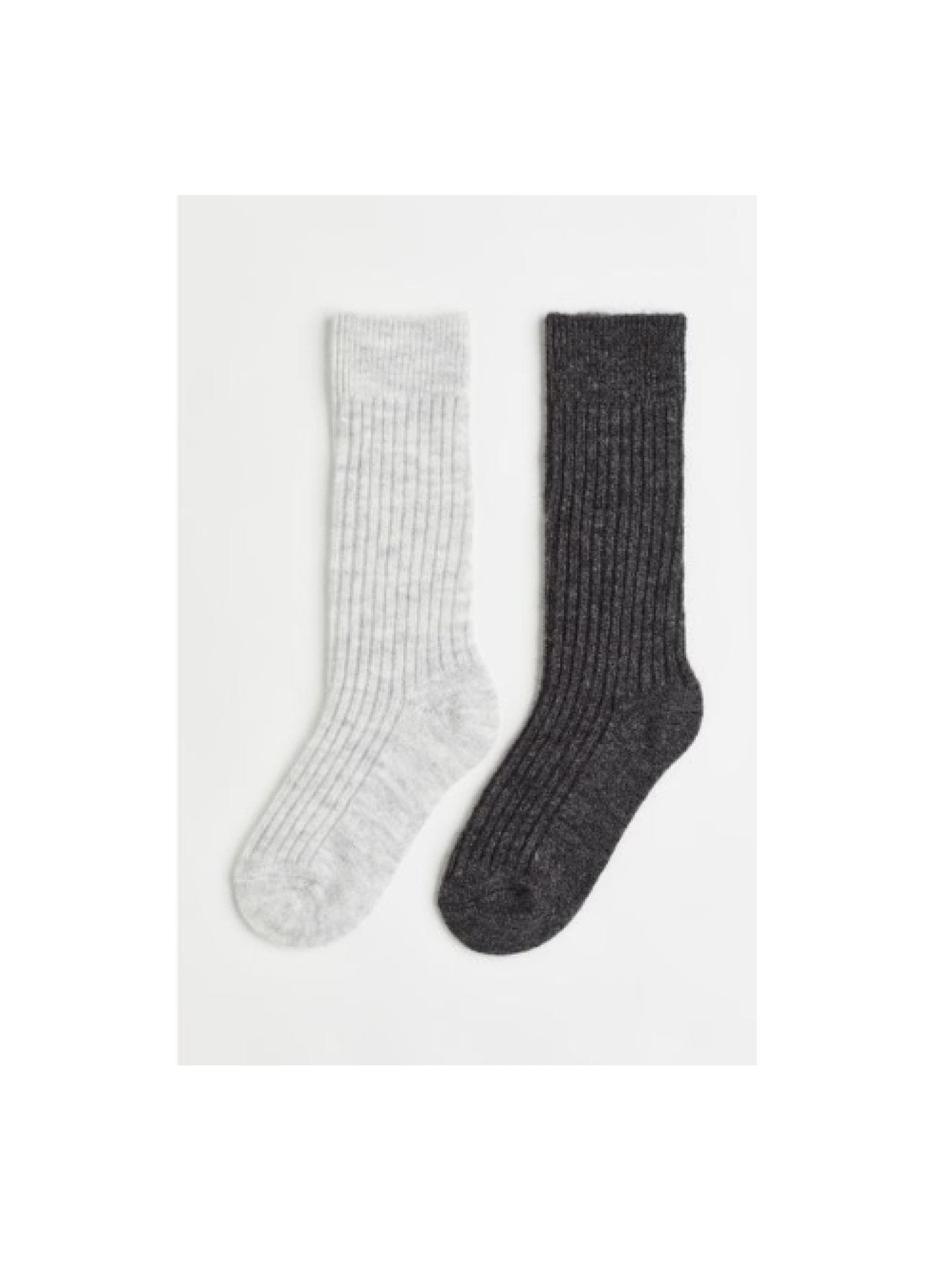 Socken grau
