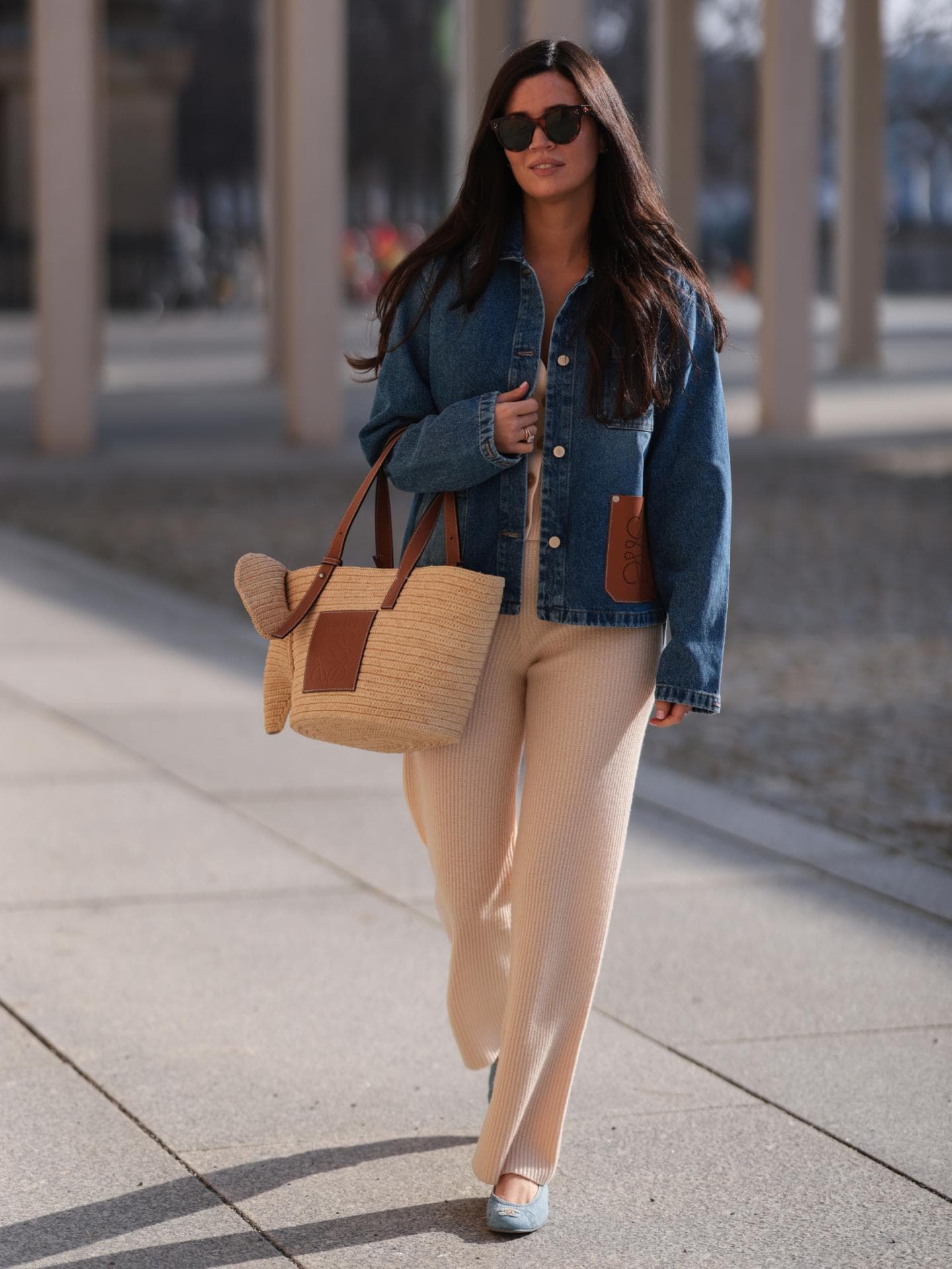 Strickhose Herbst-Trend